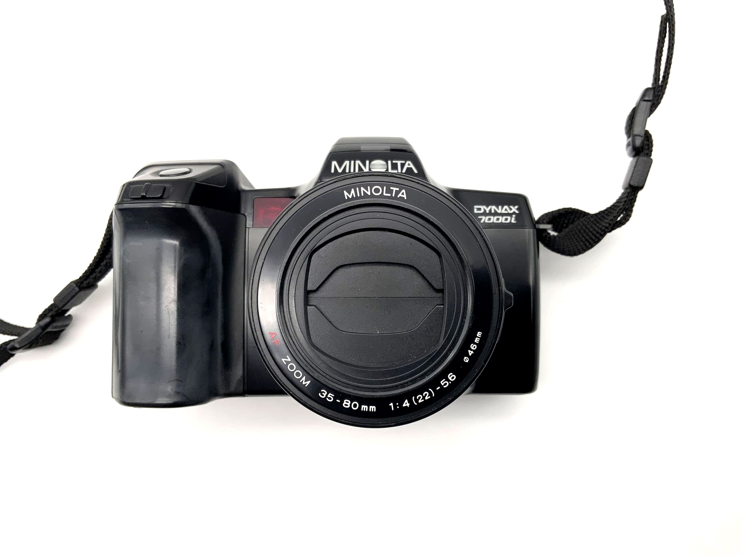 Minolta Dynax 7000i Spiegelreflexkamera mit AF Zoom 35-80mm 1:4-5.6 Objektiv