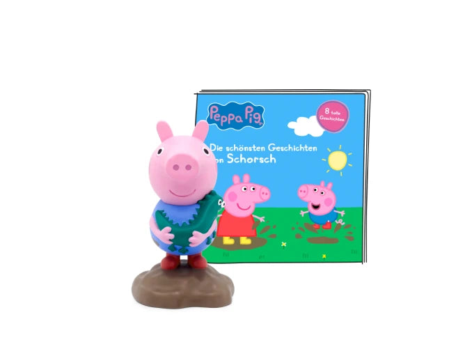 Tonie Figuren Peppa Pig Die schönsten Geschichten von Schorsch Hörfigur für Toniebox