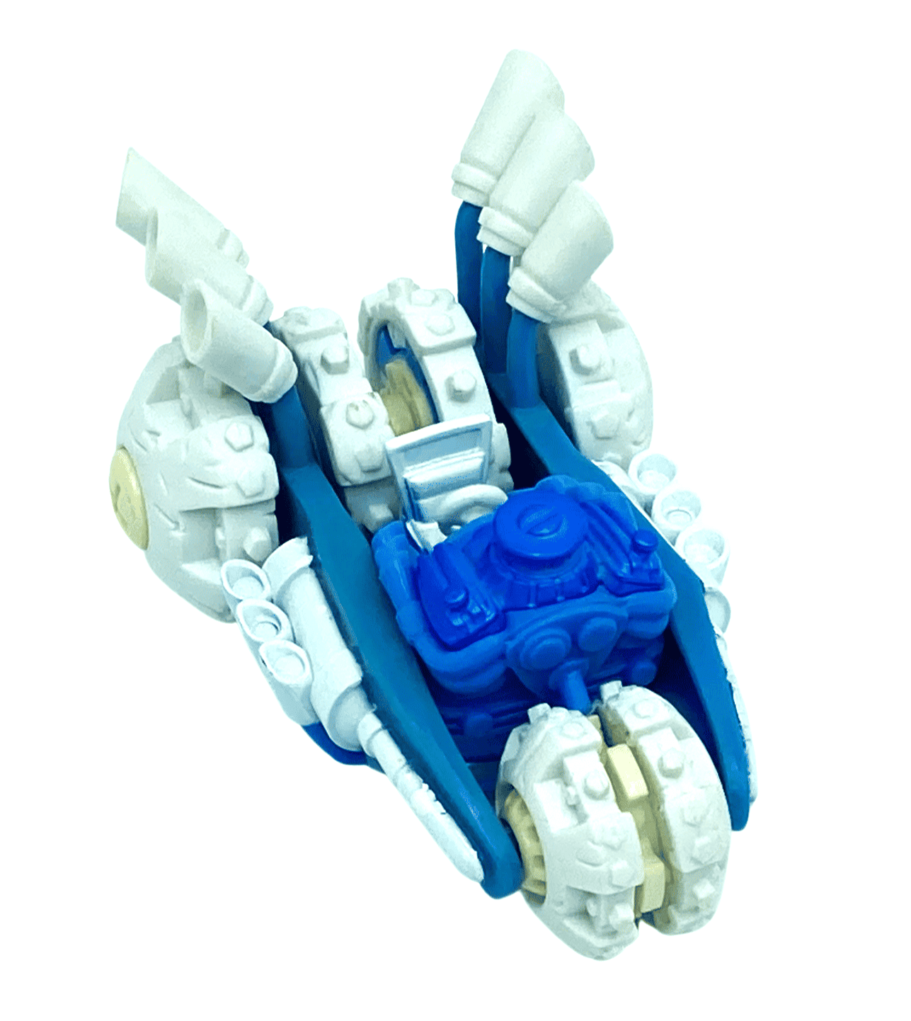 Skylanders Superchargers Power Blue Gold Rusher