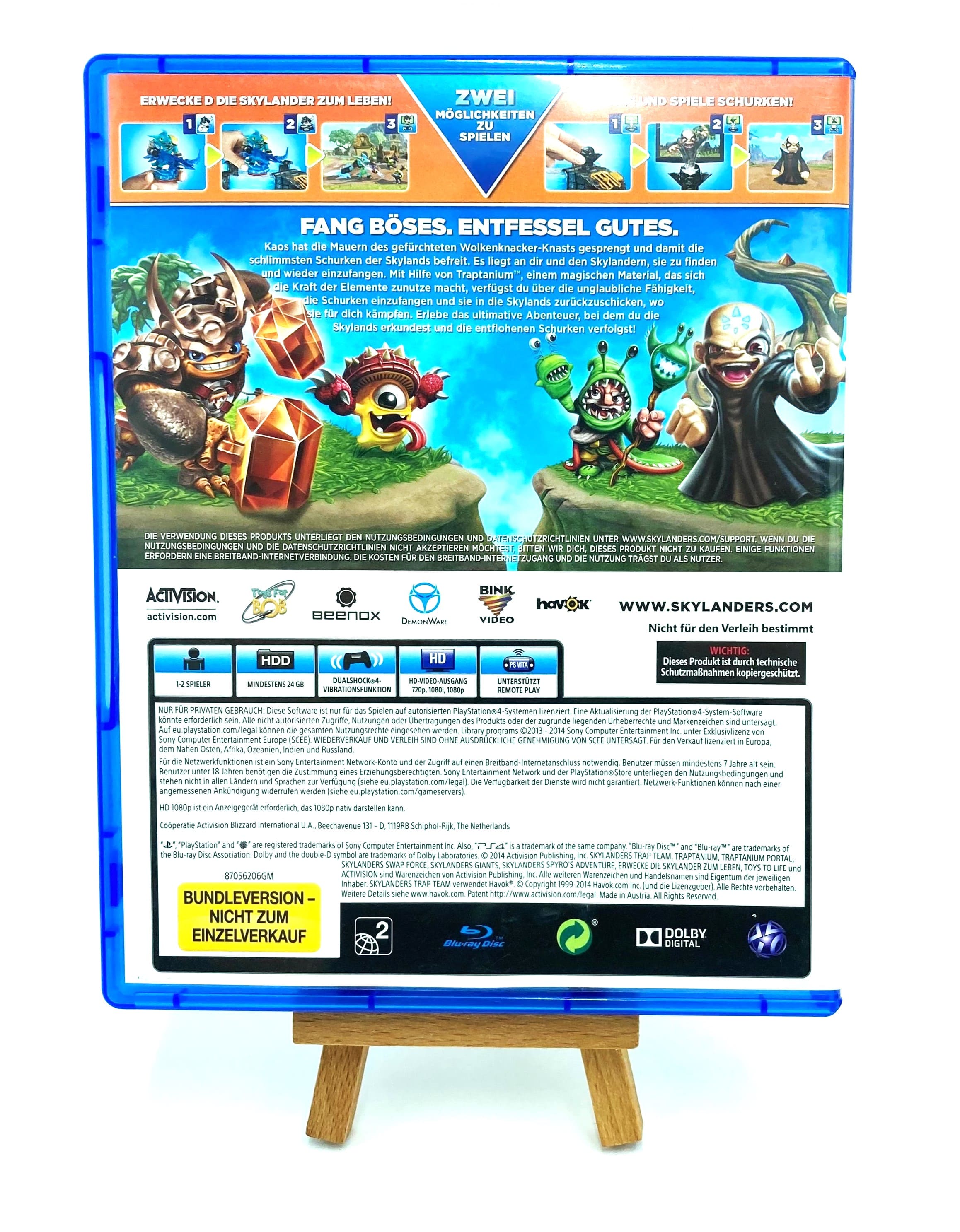 Skylanders Trap Team Spiel für Sony Playstation 4