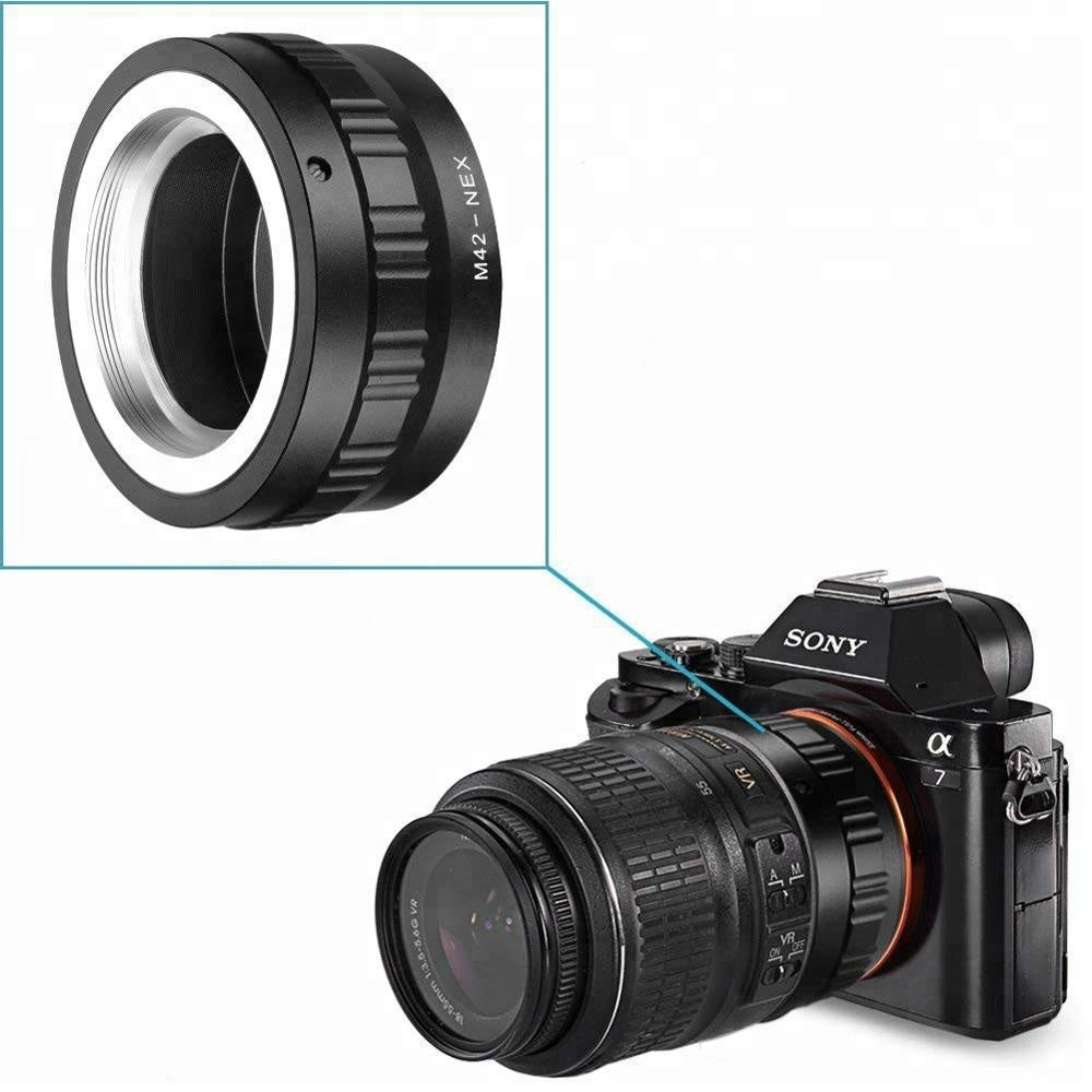 Objektivadapter M42-NEX lens mount converter (M42 -> Sony E-Mount)