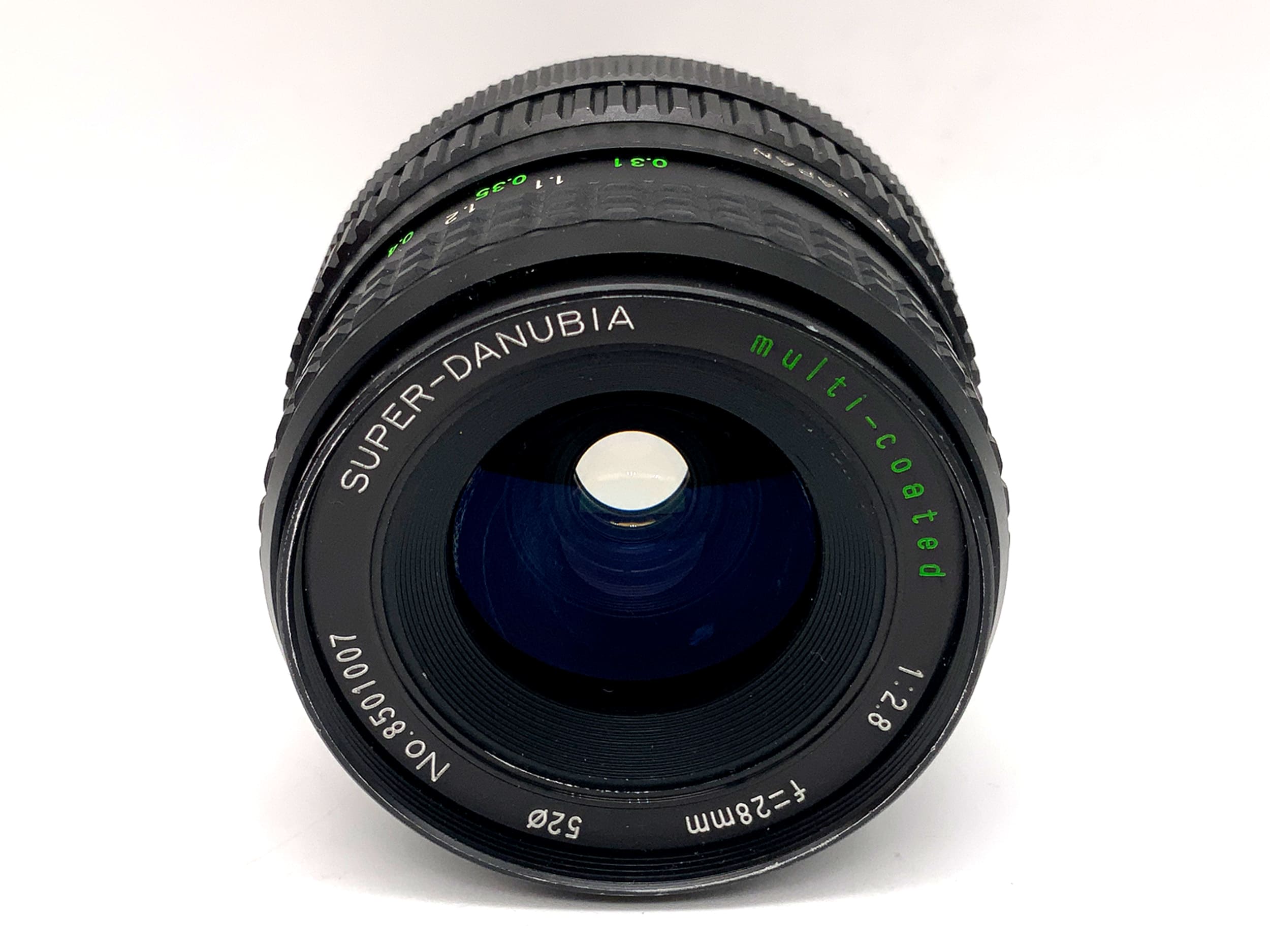 Danubia 28mm 1:2.8 Objektiv multi-coated Super Festbrennweite (Canon FD)