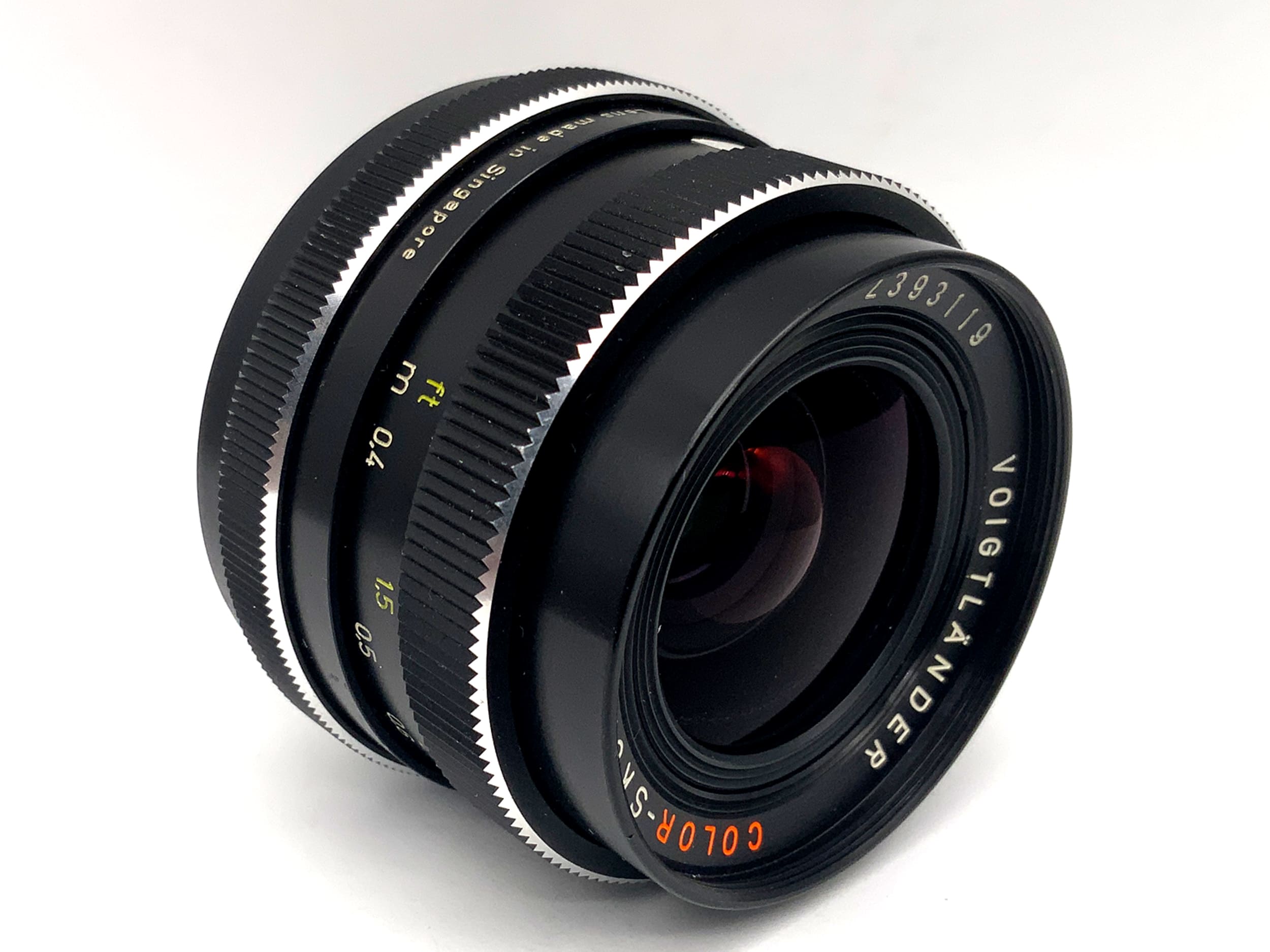 Voigtländer 35mm 1:2.8 Objektiv Color-Skoparex Festbrennweite (Rollei QBM)