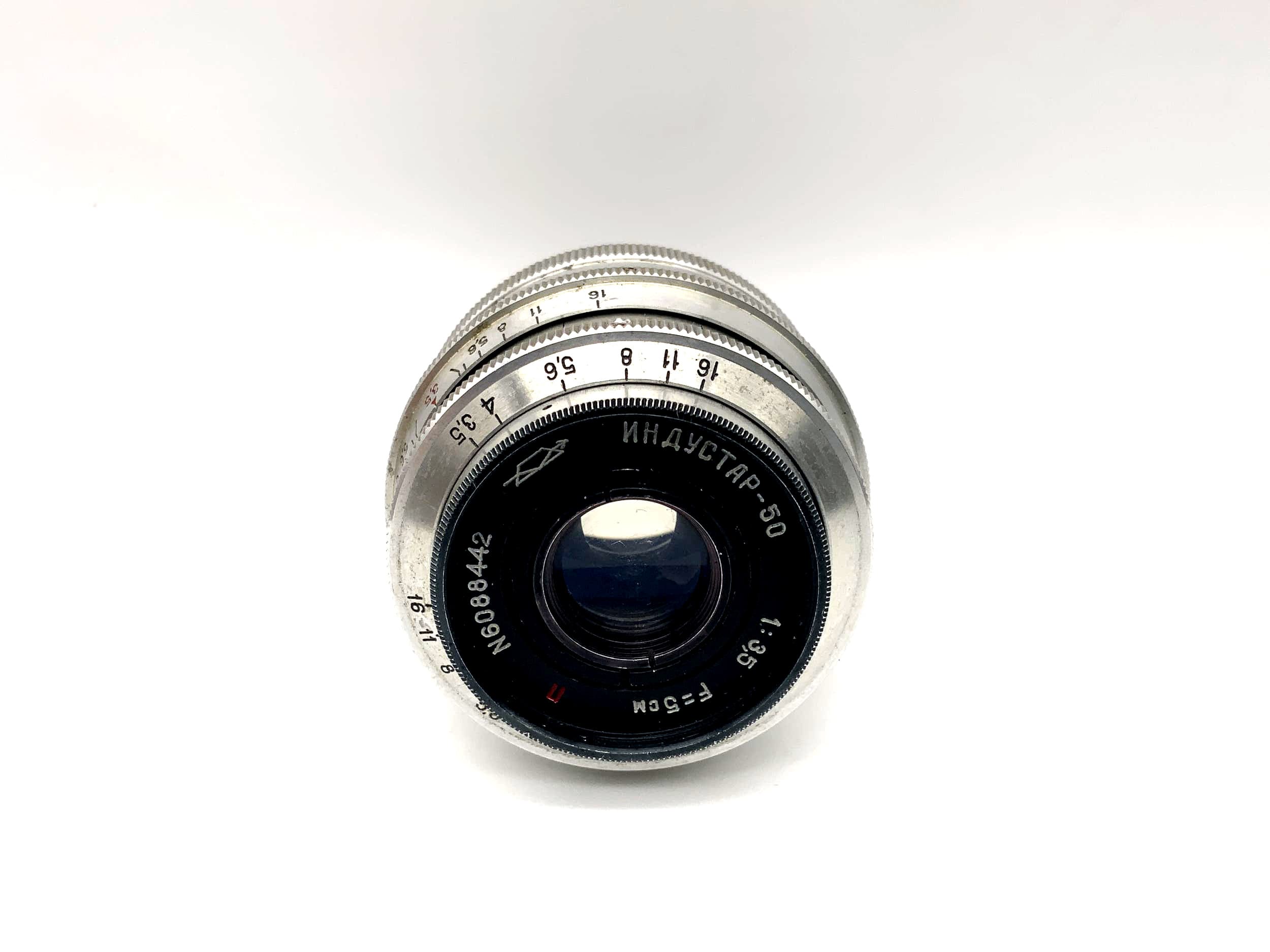 KMZ 5cm 1:3,5 Objektiv Industar 50 passend für Leica 50mm !Nebel! Lens (M39)