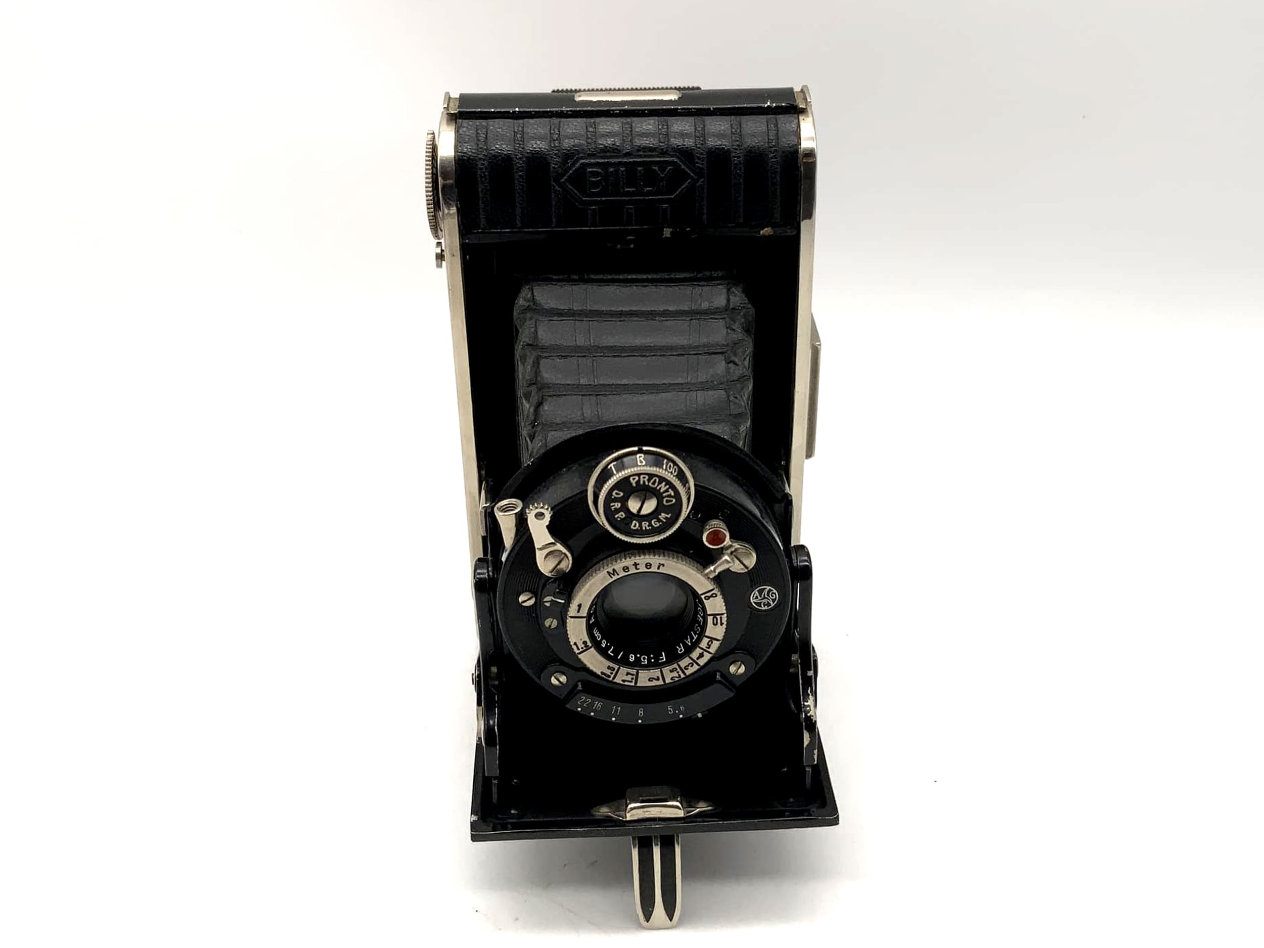 Agfa Billy Klappkamera mit Anastigmat Igestar F:5.6 / 7.5cm Pronto 6x6