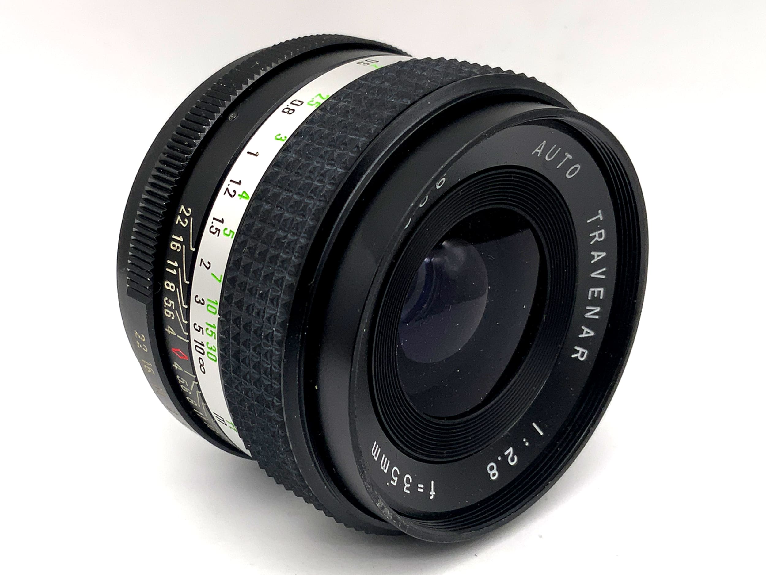 Travenar 35mm 1:2.8 Objektiv Auto ww Weitwinkel Festbrennweite (M42)