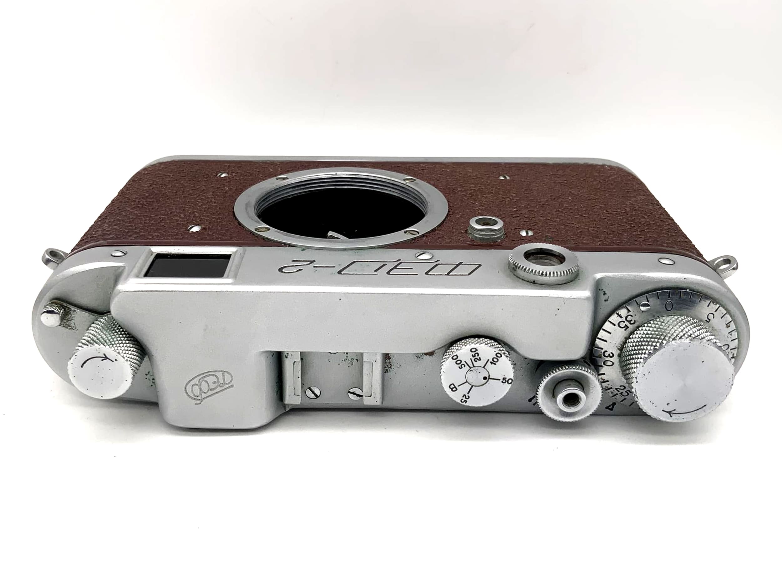 FED 2 Typ B Messsucherkamera rot Analogkamera Body Gehäuse Sucherkamera (M39)