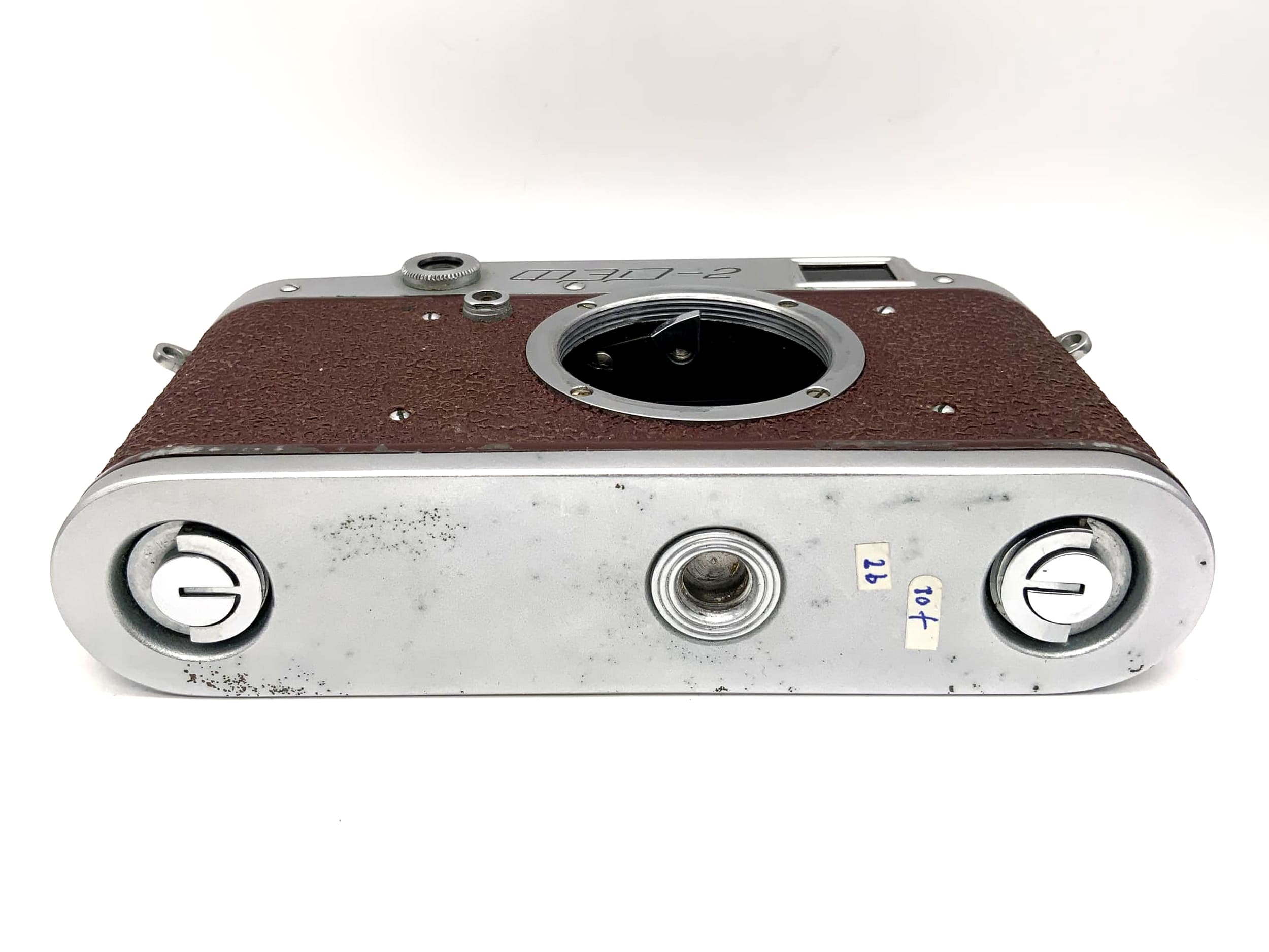 FED 2 Typ B Messsucherkamera rot Analogkamera Body Gehäuse Sucherkamera (M39)