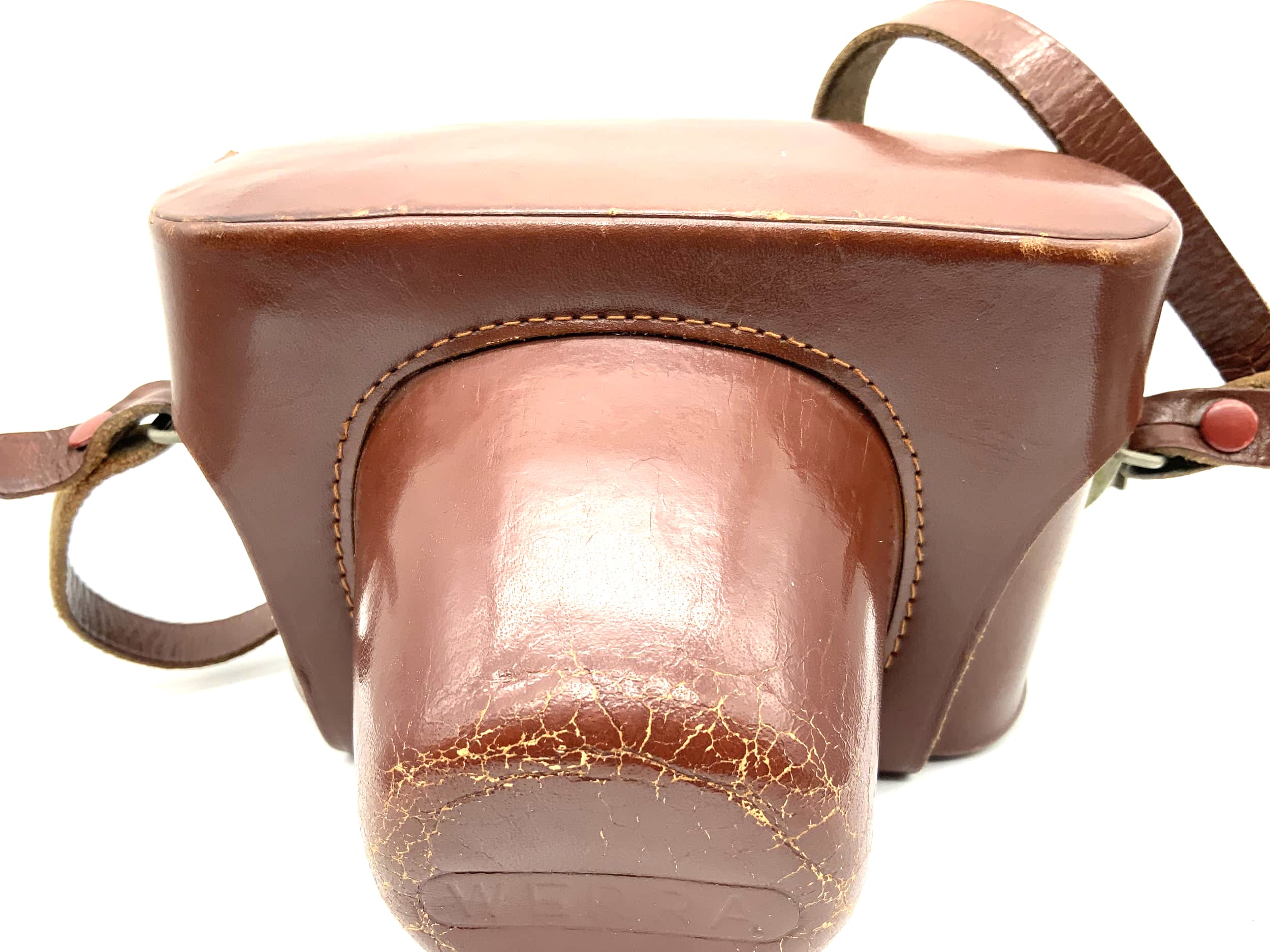 Carl Zeiss Werra 1 Sucherkamera Tessar 2.8/50 oliv grün mit Tasche Analogkamera