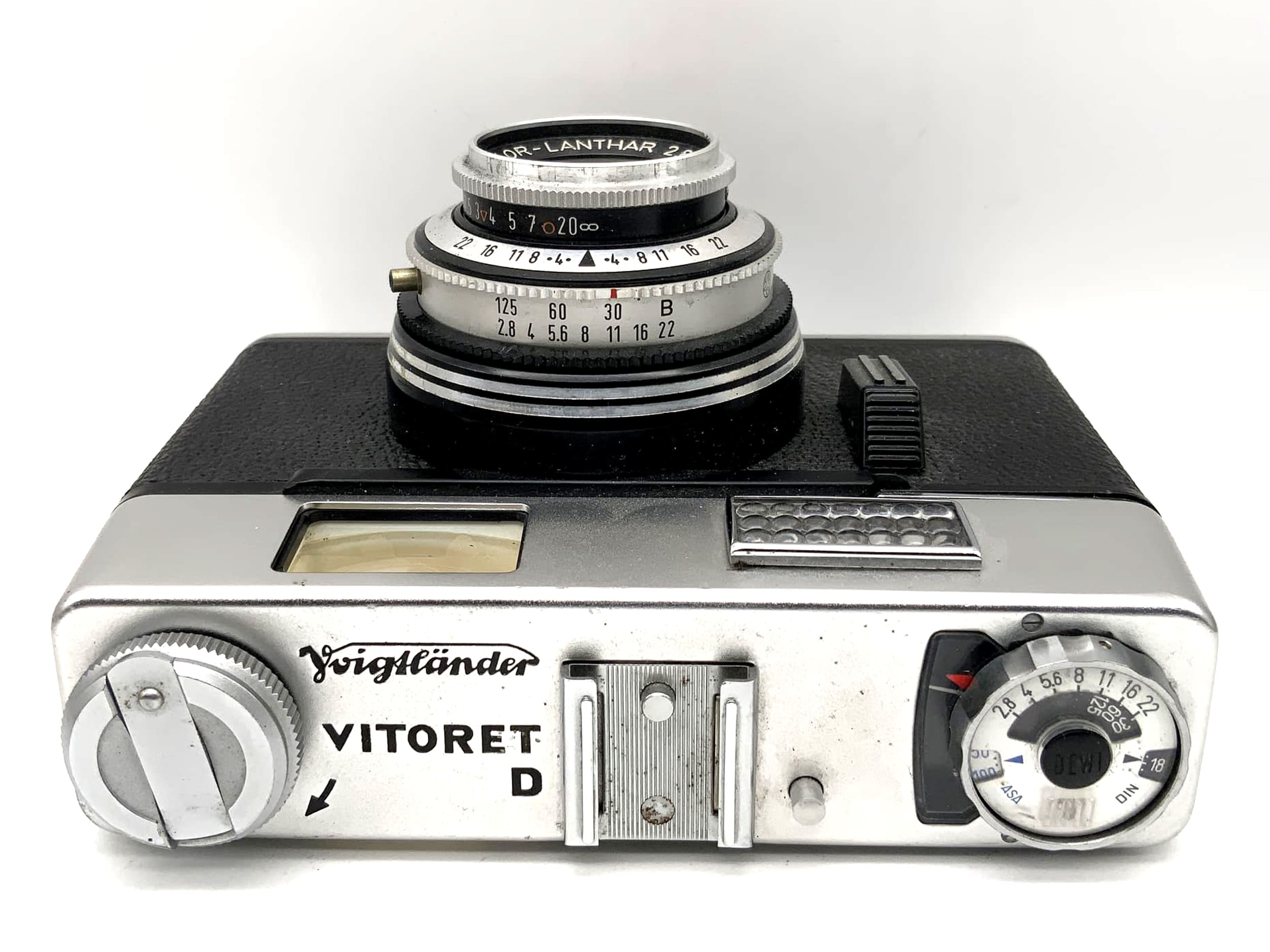 Voigtländer Vitoret D Sucherkamera Color-Lanthar 2.8/50 Prontor 125 Analogkamera