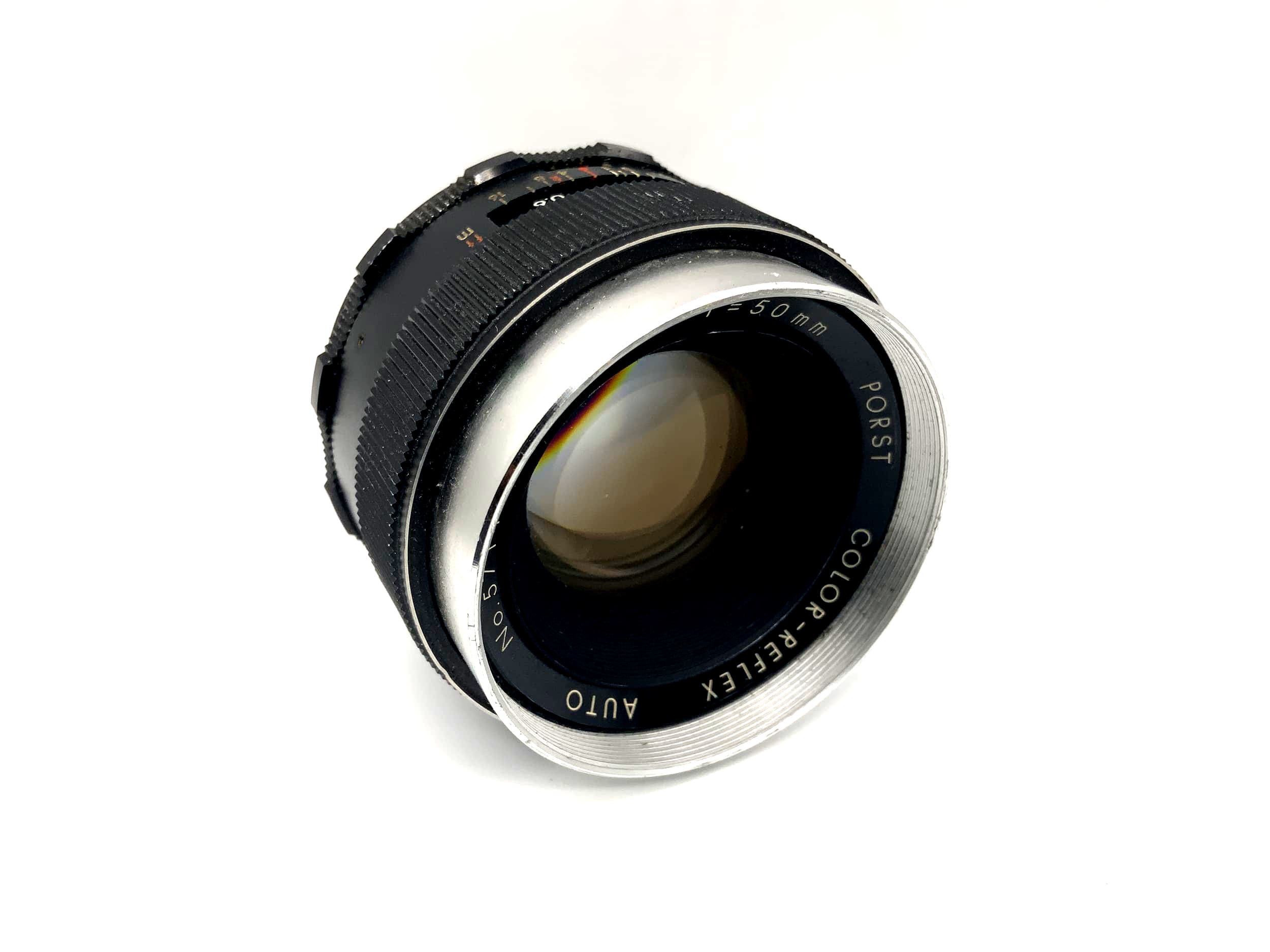 Porst 50mm 1:1.7 Objektiv Auto Color Reflex Kamera Camera Lens (M42)