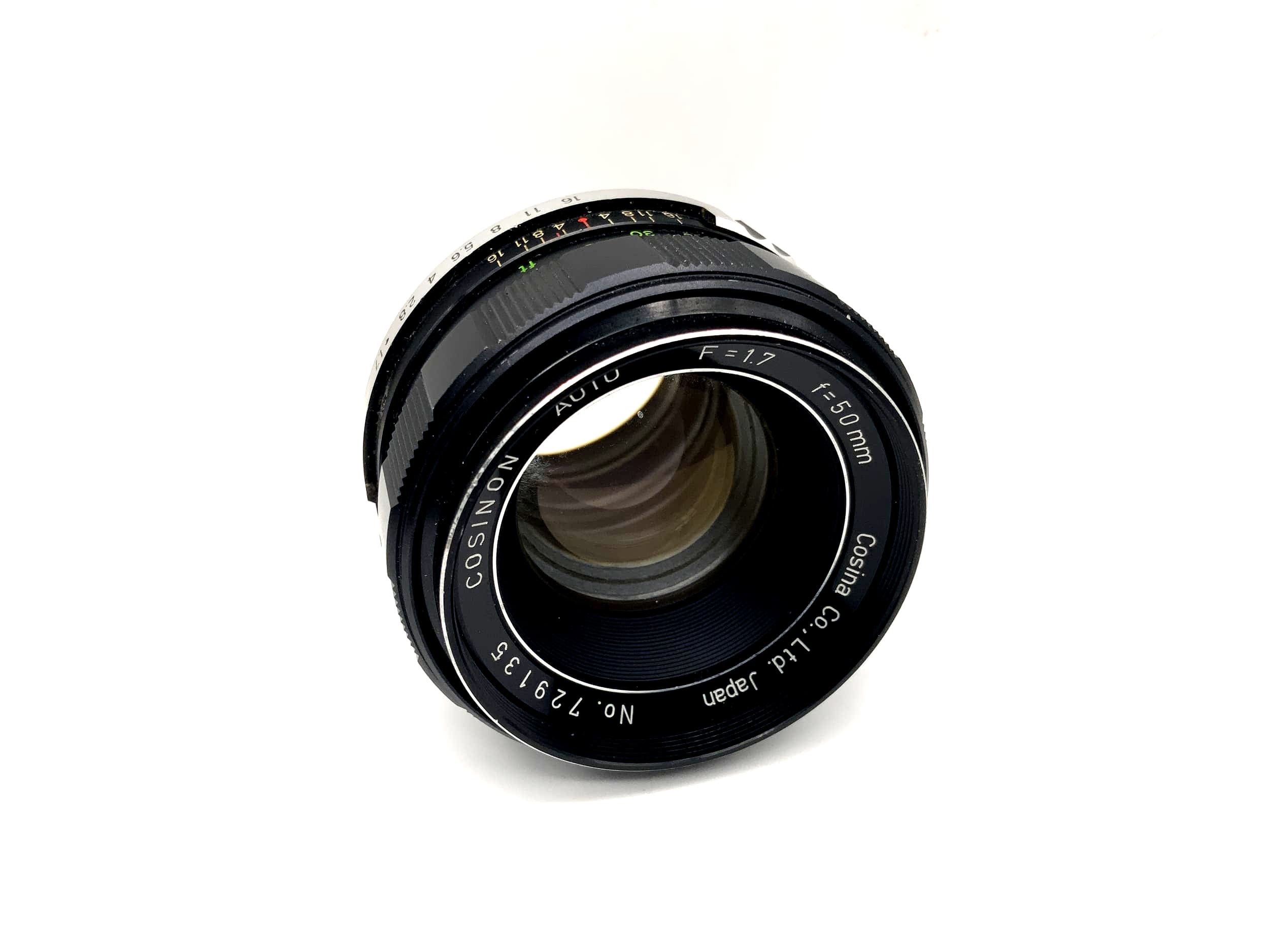 Cosinon 50mm 1:1.7 Objektiv Auto Kamera Camera Lens (M42)