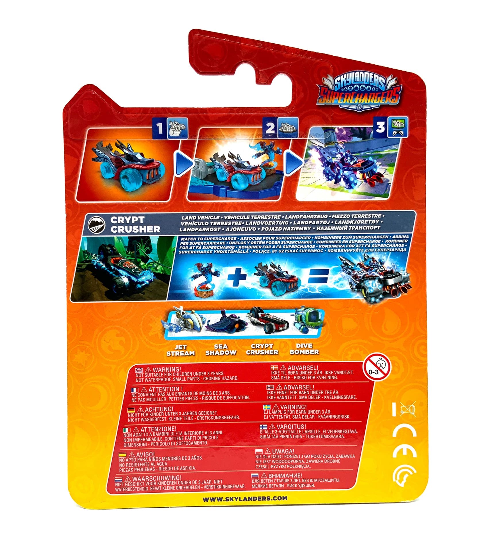 Skylanders Superchargers Crypt Crusher in OVP