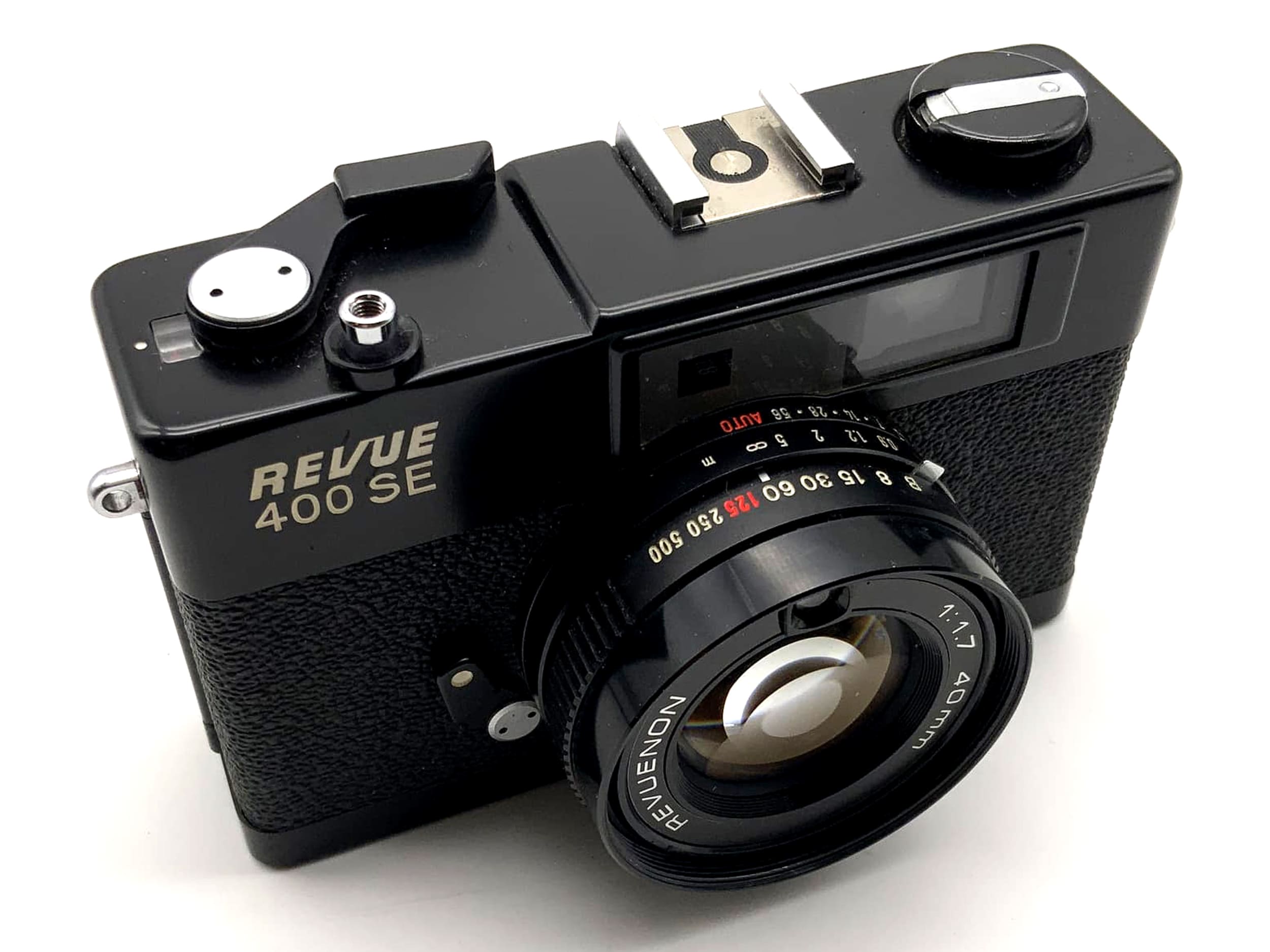 Revue 400 SE Sucherkamera mit Revuenon 40mm 1:1.7 35mm Kompaktkamera