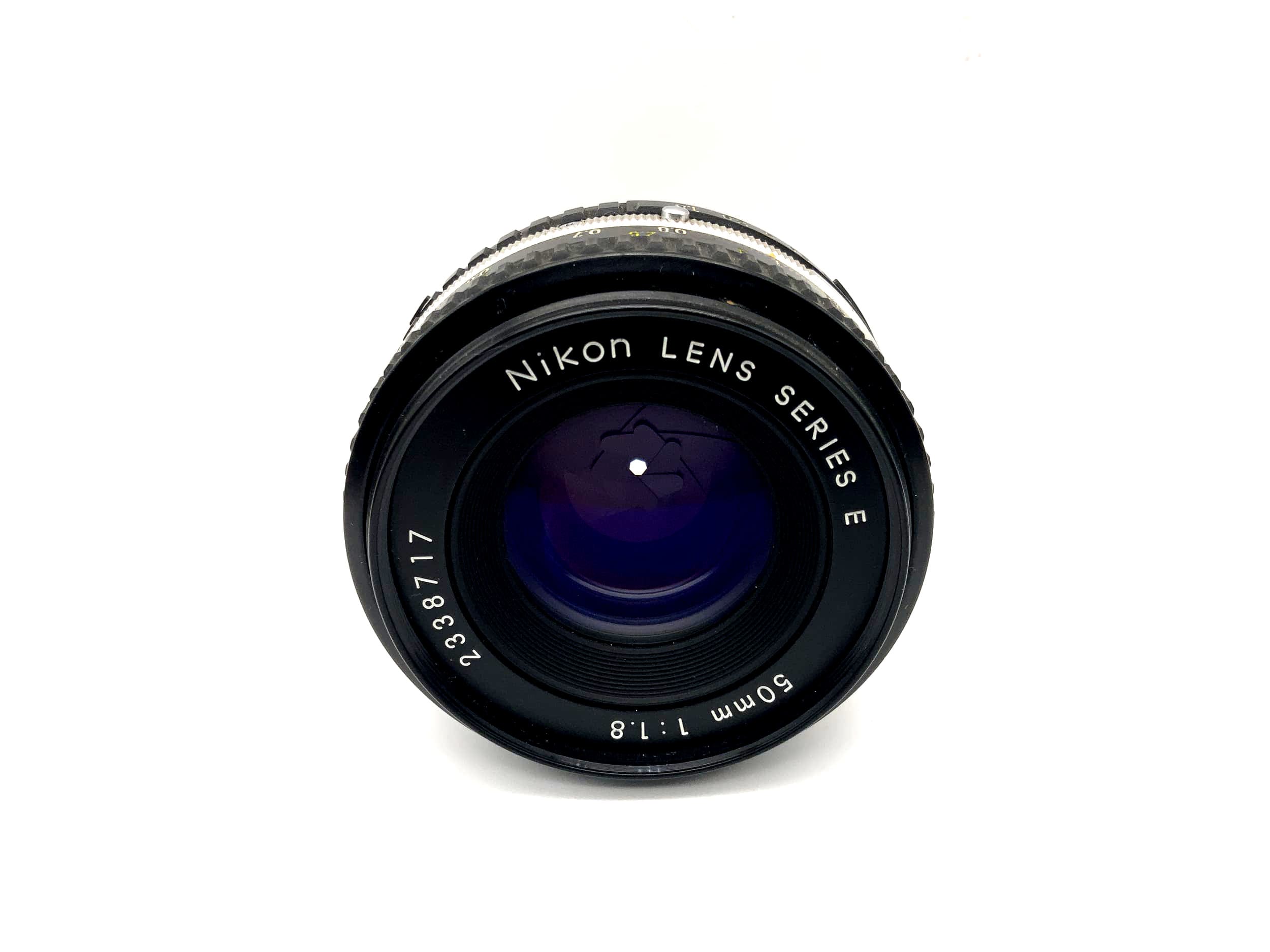 Nikon 50mm 1:1.8 Objektiv Lens Series E Pancake Ai-S Lens Porträt (Nikon F)