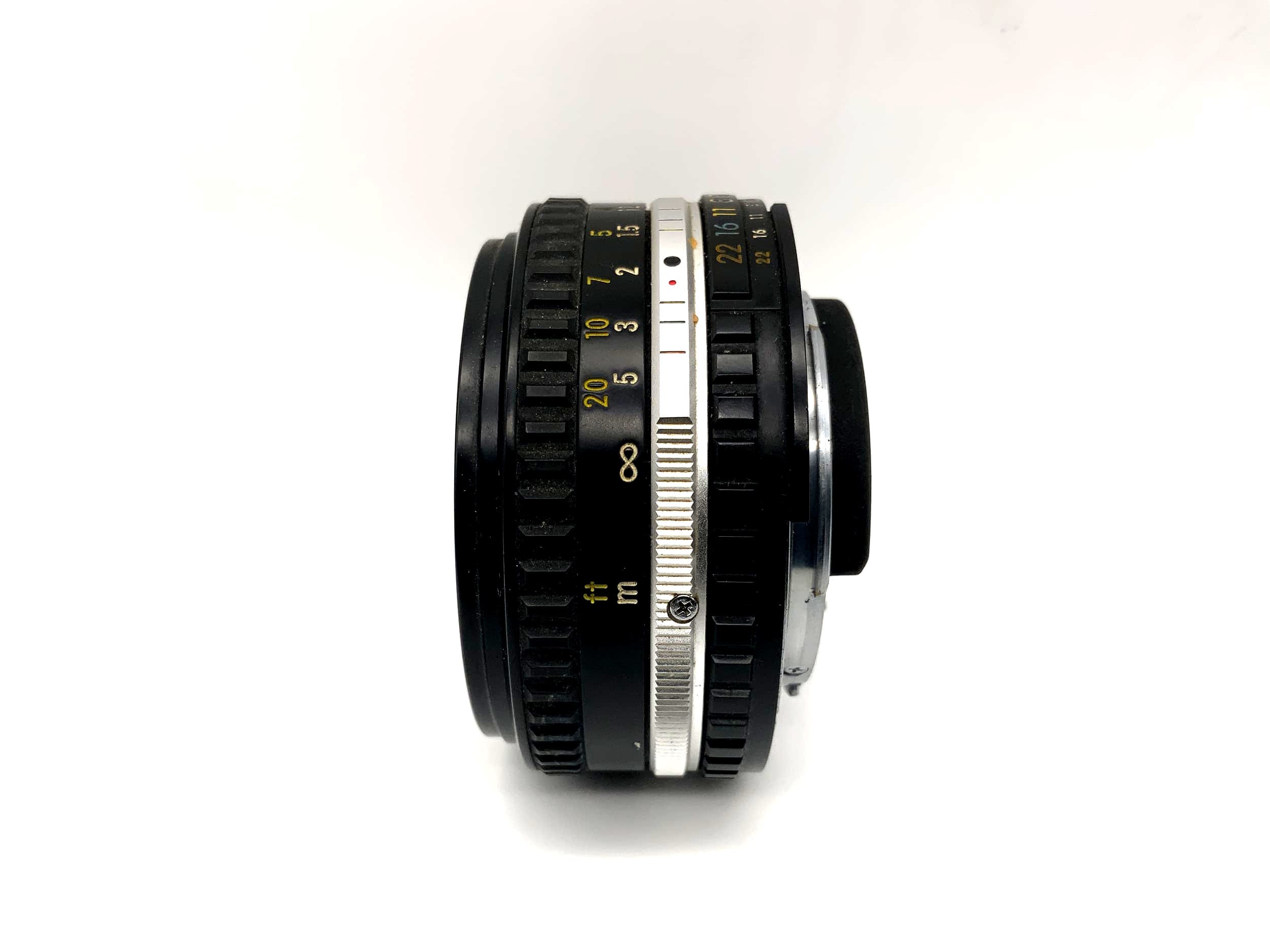 Nikon 50mm 1:1.8 Objektiv Lens Series E Pancake Ai-S Lens Porträt (Nikon F)