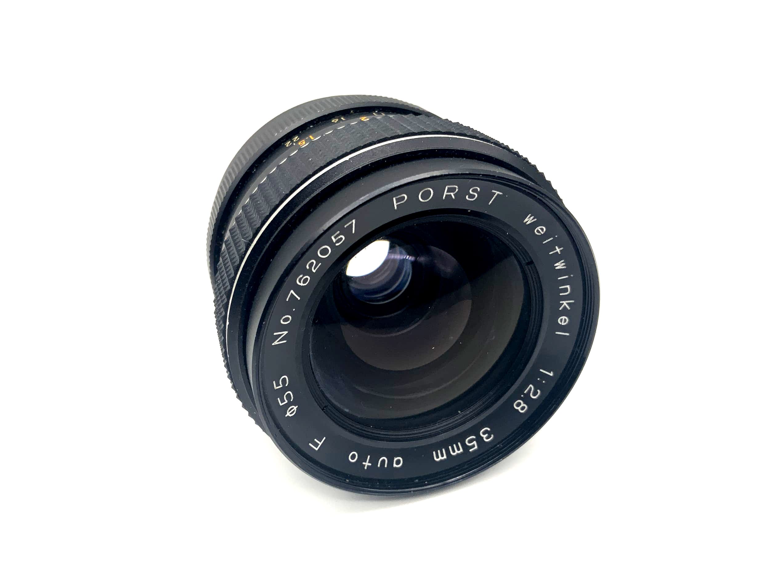 Porst 35mm 1:2.8 Objektiv auto F Weitwinkel ww Kamera Camera Lens (M42)