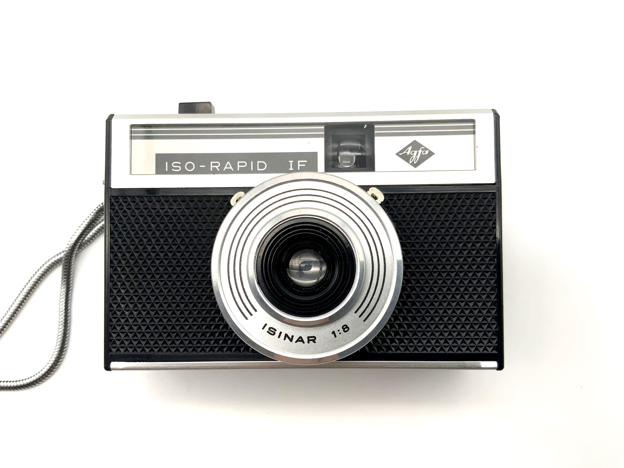 Agfa Iso-Rapid IF Sucherkamera mit Isinar 1:8 35mm Kompaktkamera