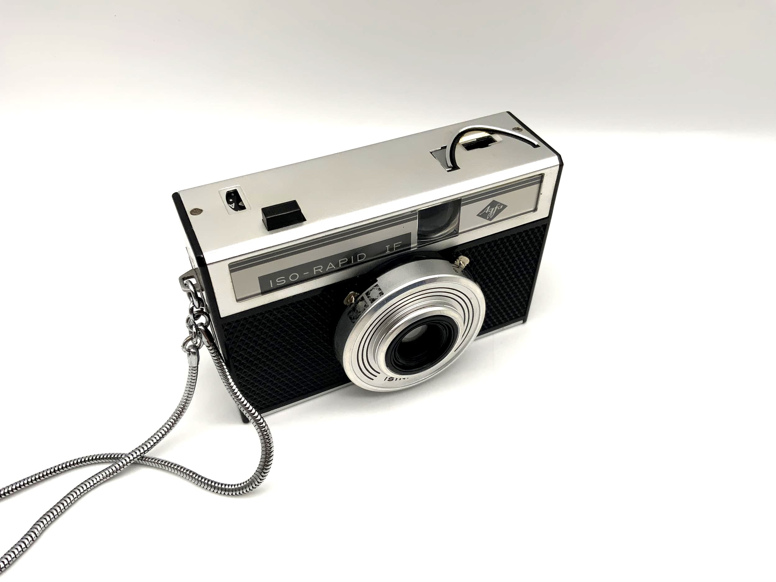 Agfa Iso-Rapid IF Sucherkamera mit Isinar 1:8 35mm Kompaktkamera