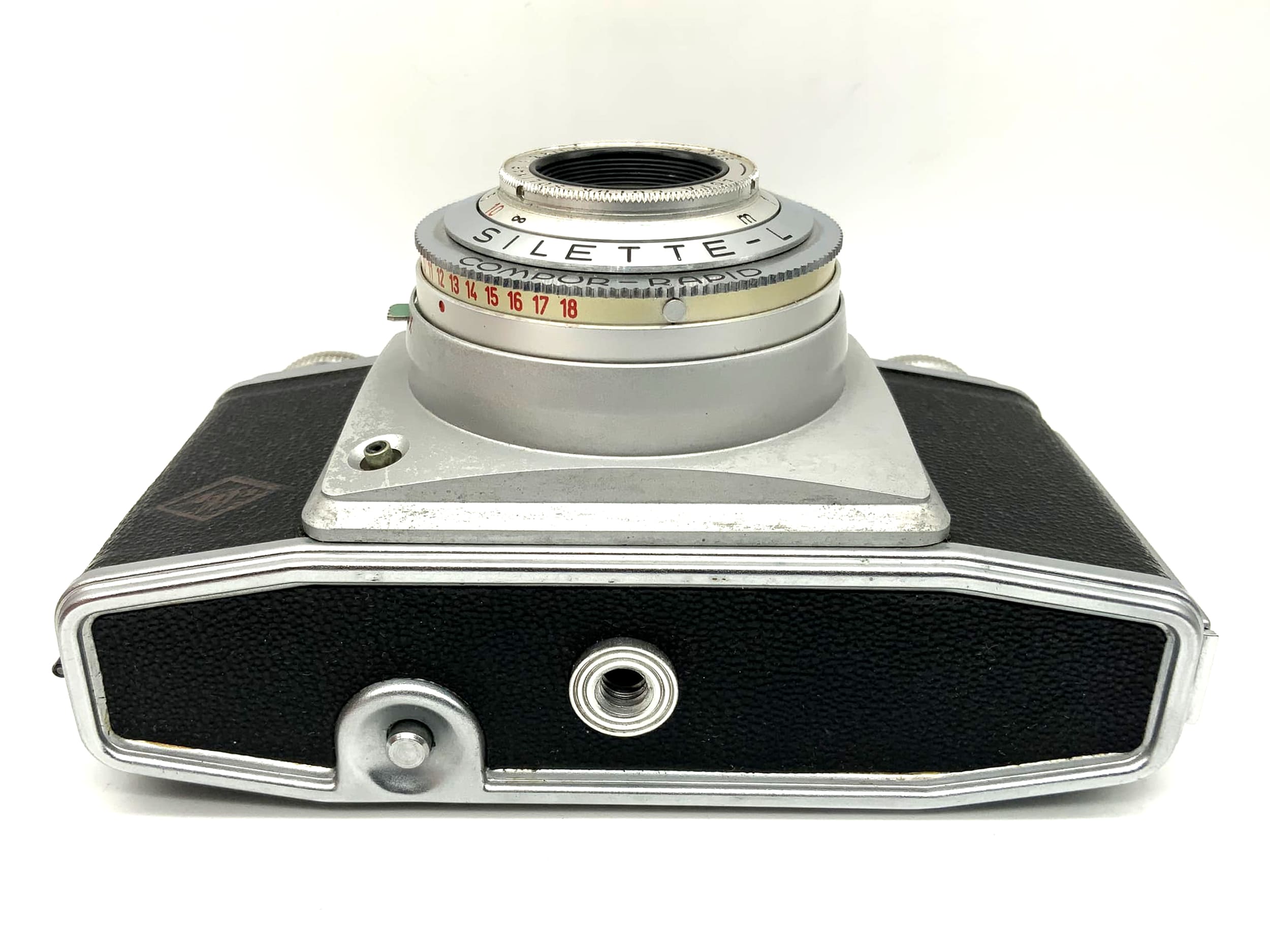 Agfa Silette-L Sucherkamera mit Color Solinar 1:2.8/50 Compur Rapid Analogkamera