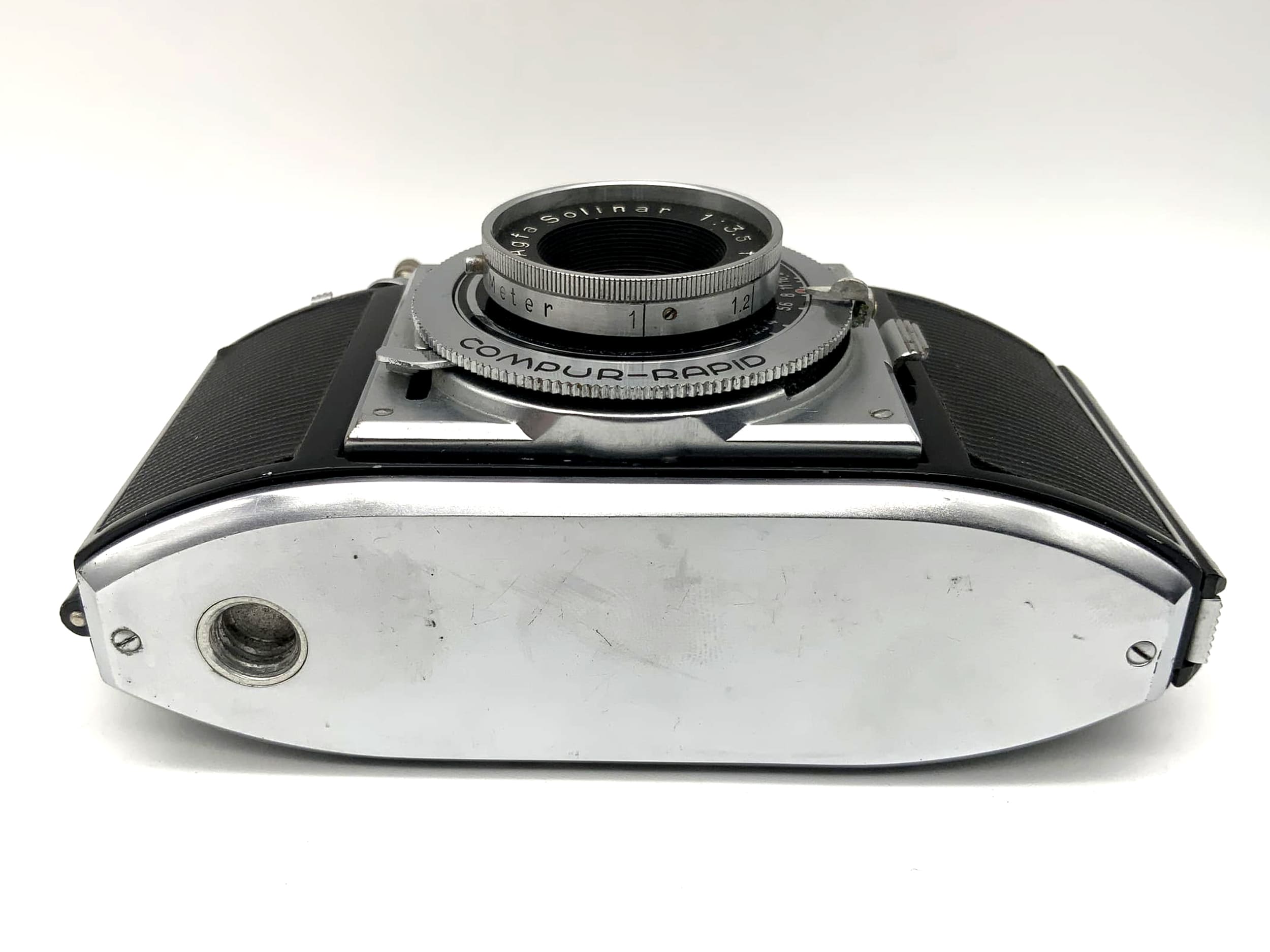 Agfa Karat Sucherkamera mit Solinar 1:3.5 f=5cm Compur Rapid Analogkamera