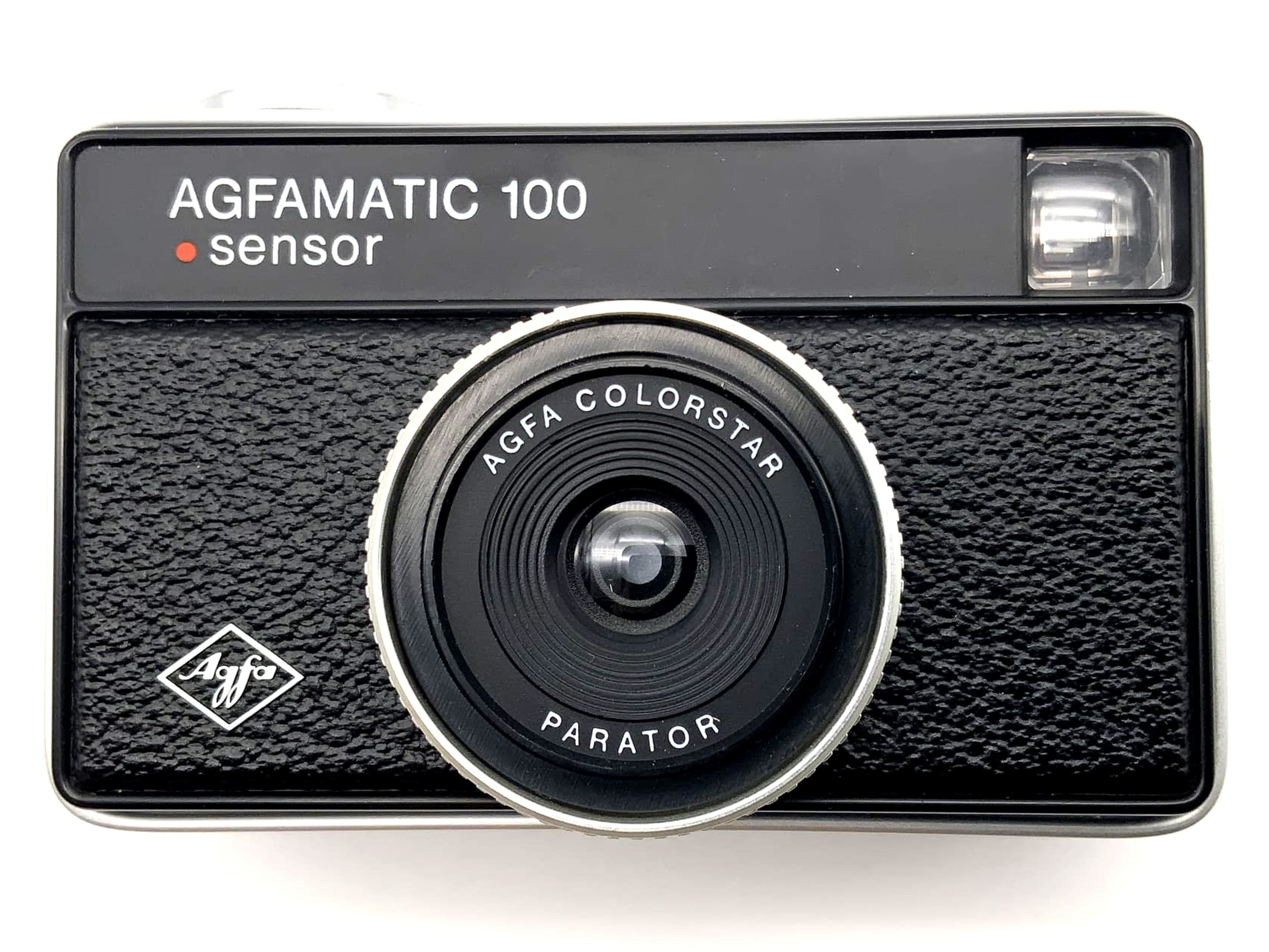 Agfa Agfamatic 100 Sucherkamera mit Colorstar Parator 35mm Kompaktkamera