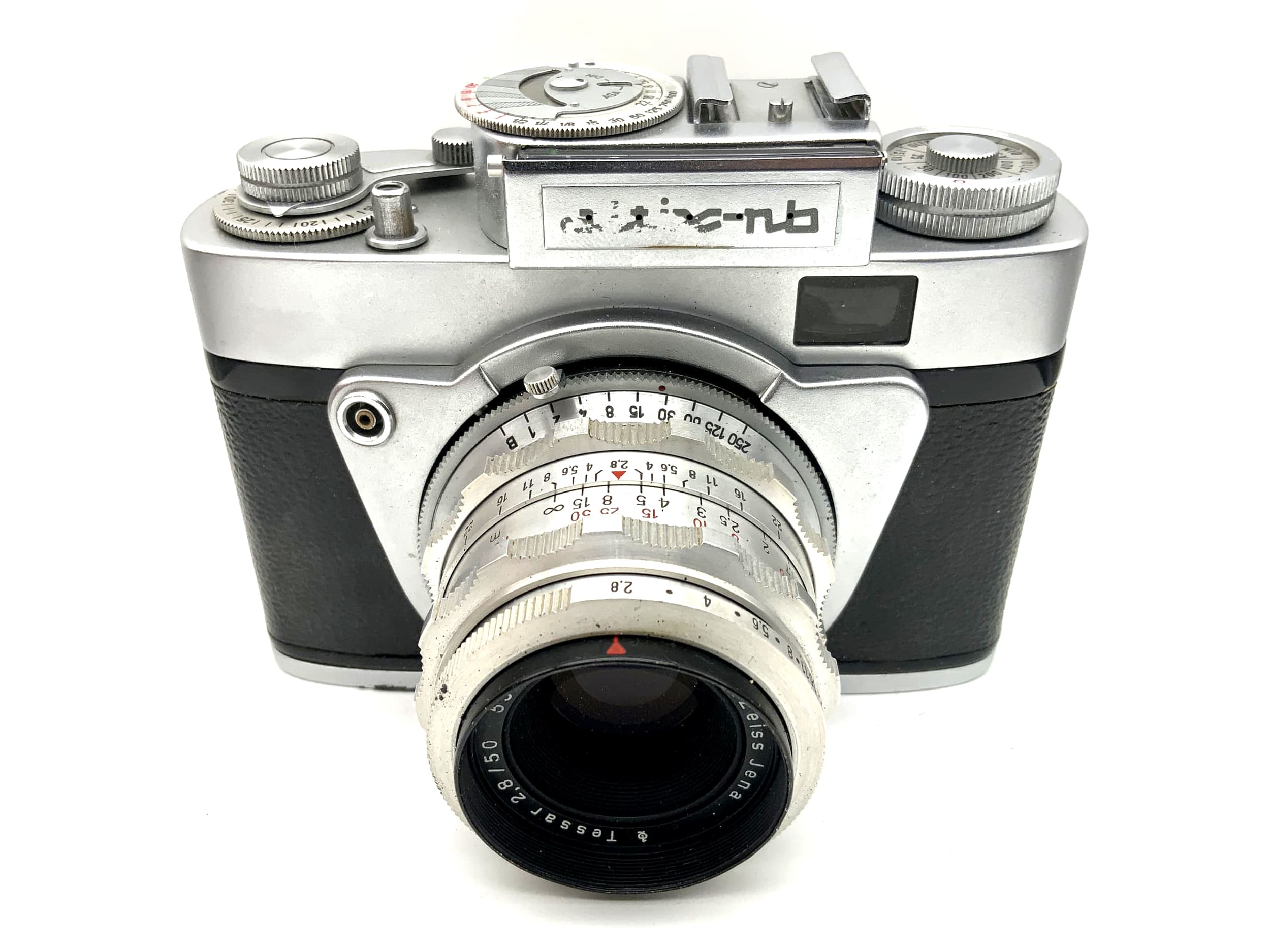 Altix NB Sucherkamera mit Carl Zeiss Tessar 2.8/50 Tempor Analogkamera