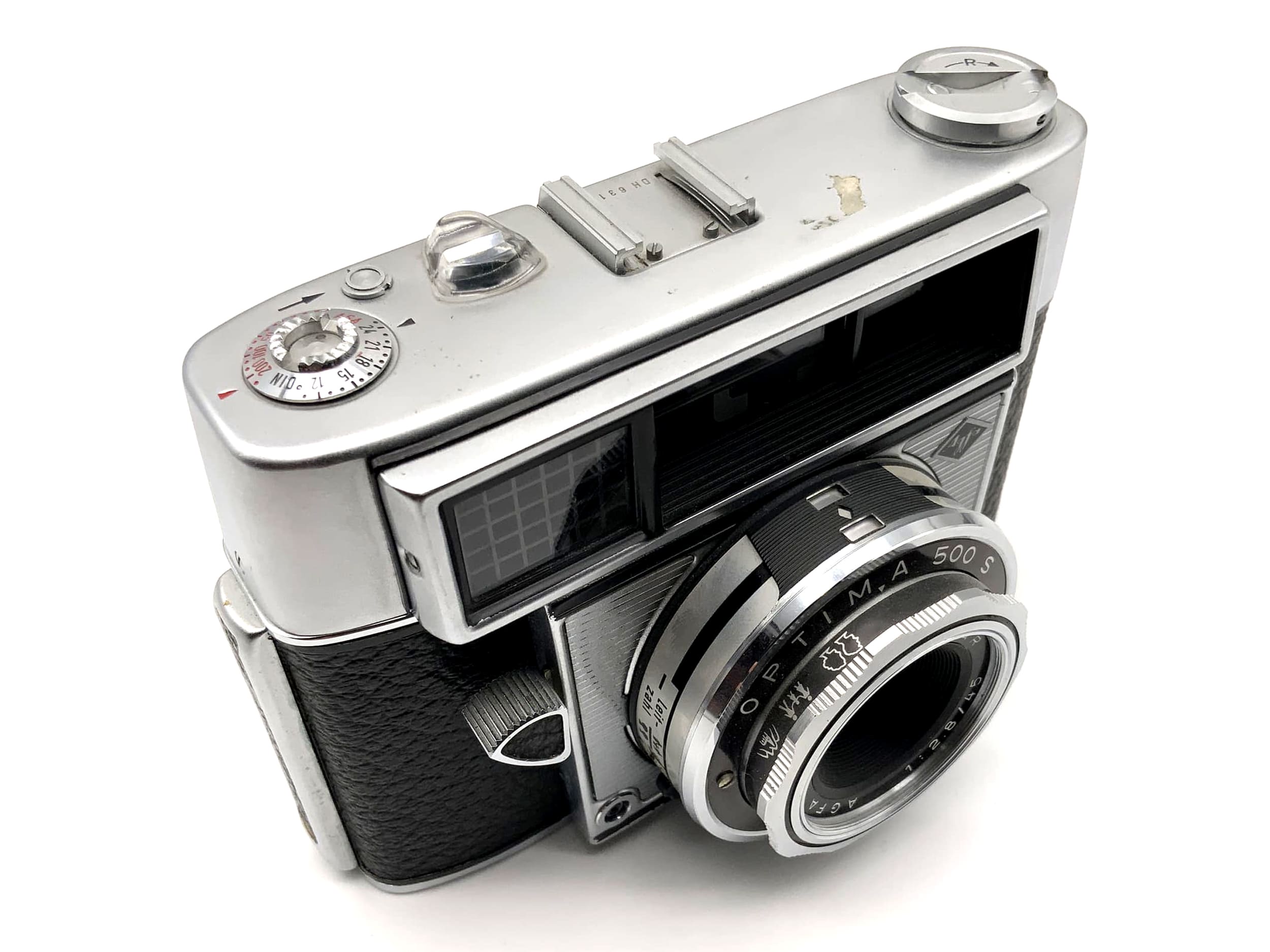 Agfa Optima 500 S Sucherkamera mit Color Solinar 45mm 1:2.8 35mm Kompaktkamera