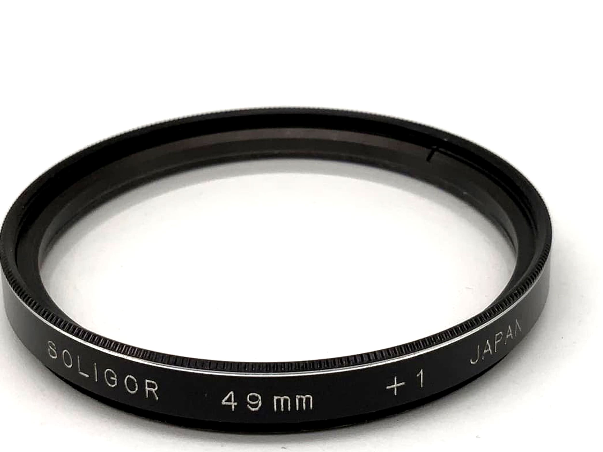 Soligor Nahlinse Macroline +1 Filter 49mm Kreisförmig Filtergewinde M49