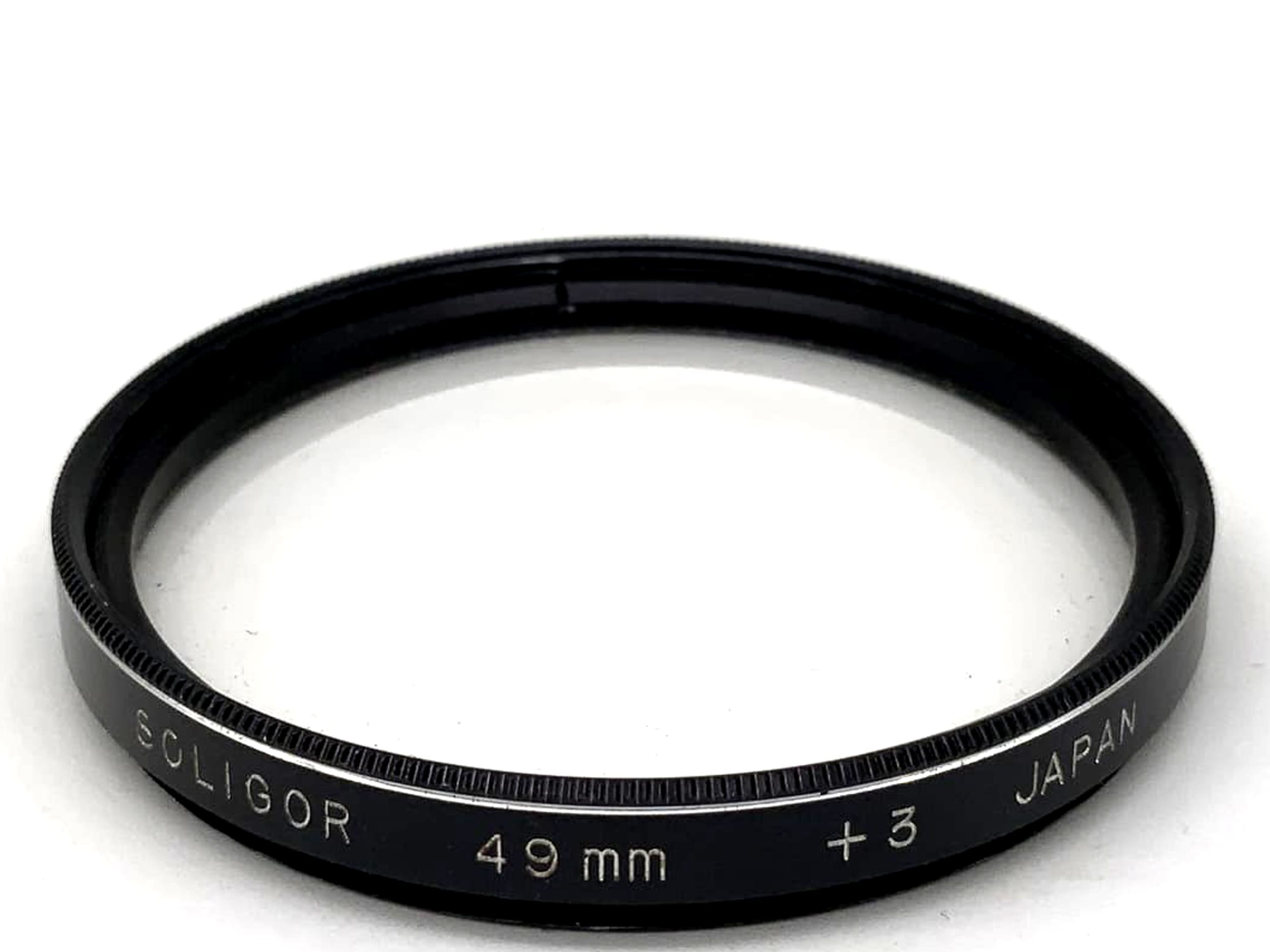 Soligor Nahlinse Macrolinse +3 Filter 49mm Kreisförmig Filtergewinde M49