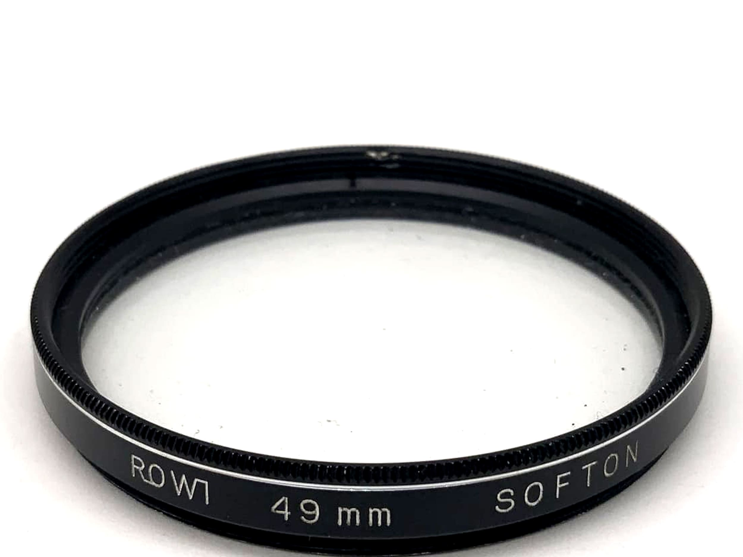Rowi Effektfilter Weichzeichner Softon Filter 49mm Kreisförmig Filtergewinde M49