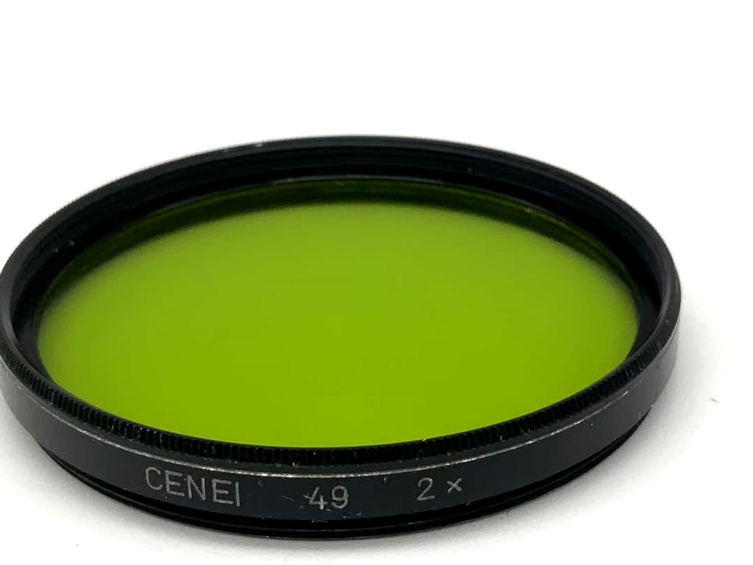Cenei Farbfilter Grünfilter grün green 2x Filter 49mm Kreisförmig M49