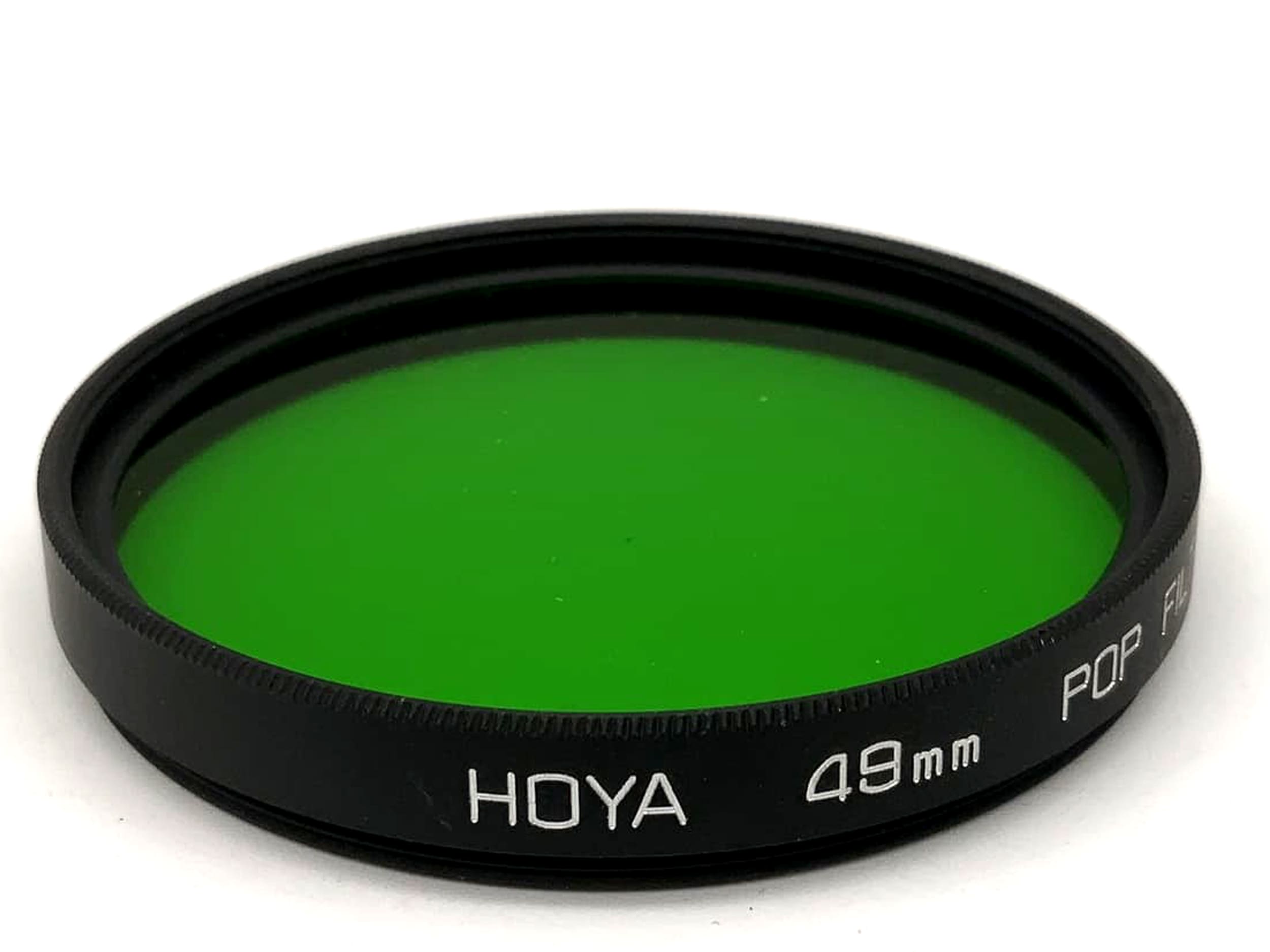 Hoya Farbfilter POP Filter Green Filter 49mm Kreisförmig Filtergewinde M49