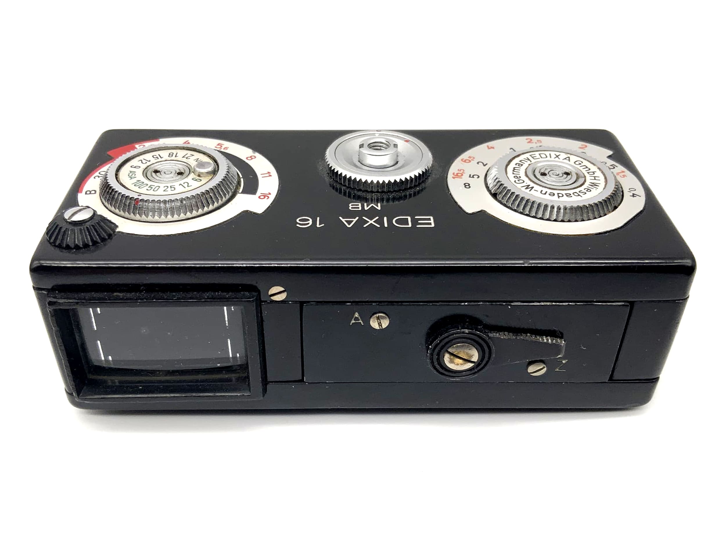 Edixa 16 MB mit Schneider Kreuznach Xenar 1:2.8/25 Miniaturkamera Spy Cam