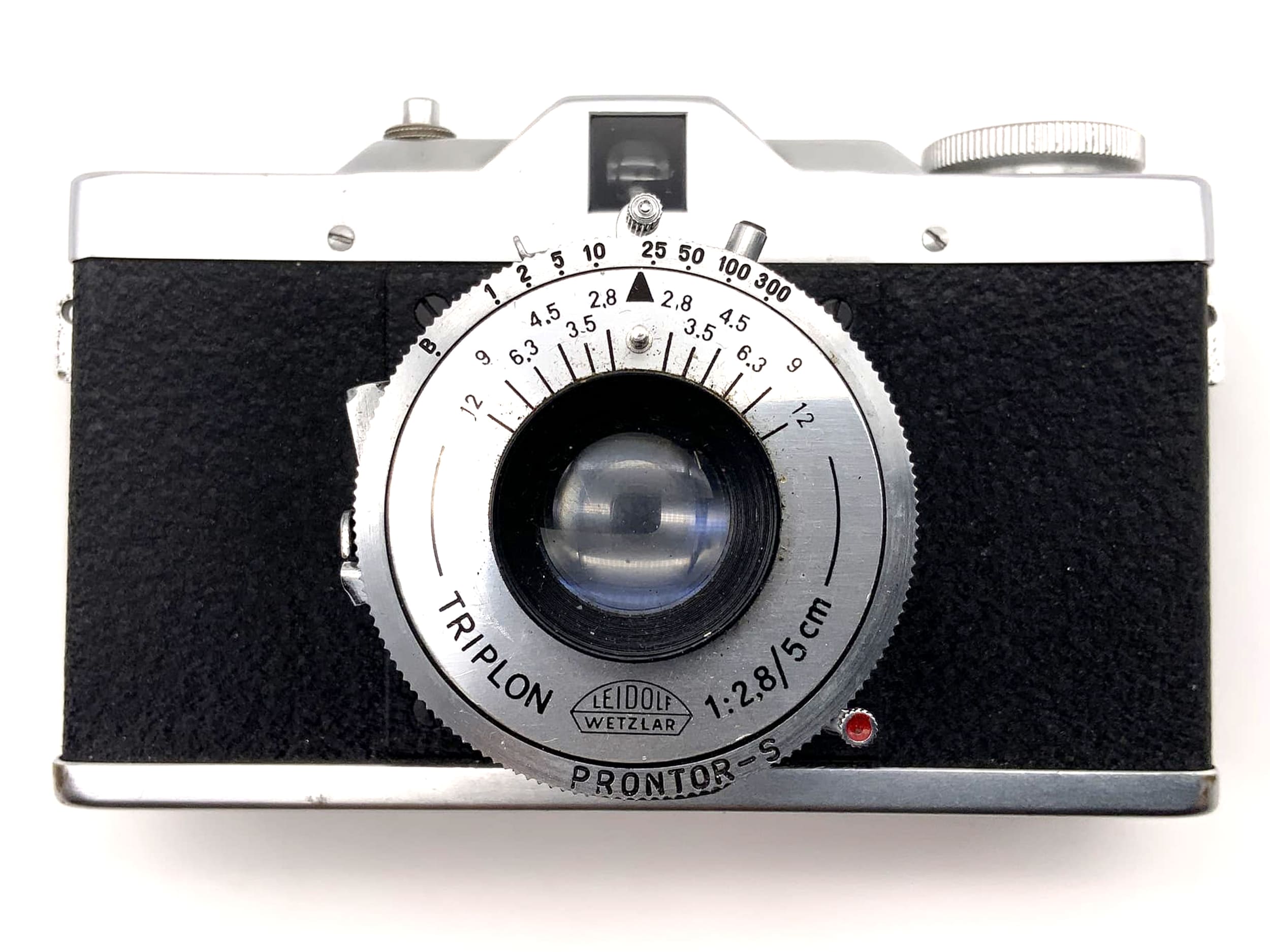 Leidolf Wetzlar II S Sucherkamera mit Triplon 50mm 1:2.8 35mm 2 S 5cm