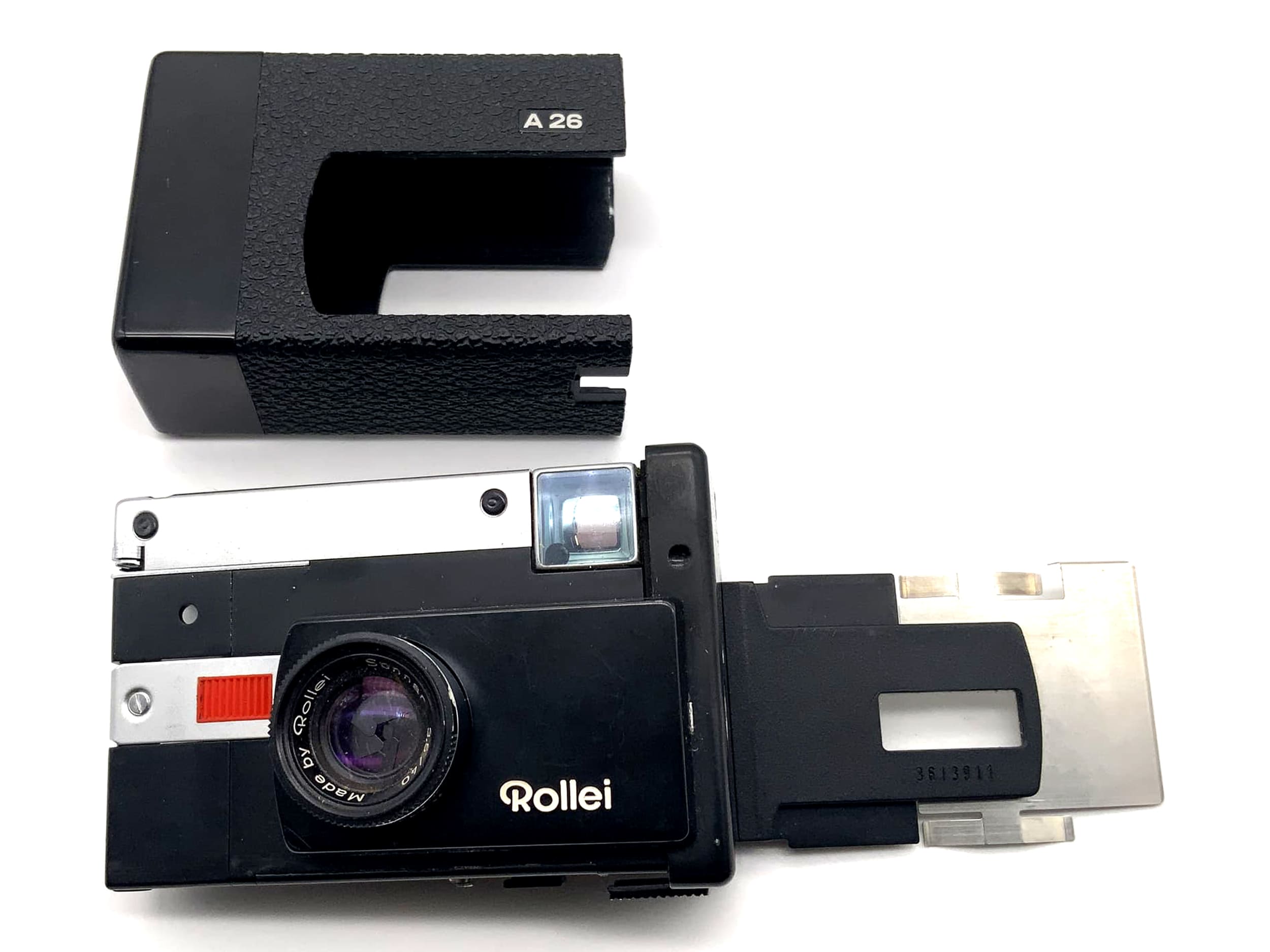 Rollei A26 Sucherkamera mit Sonnar 40mm 1:3.5 126er Film Kompaktkamera