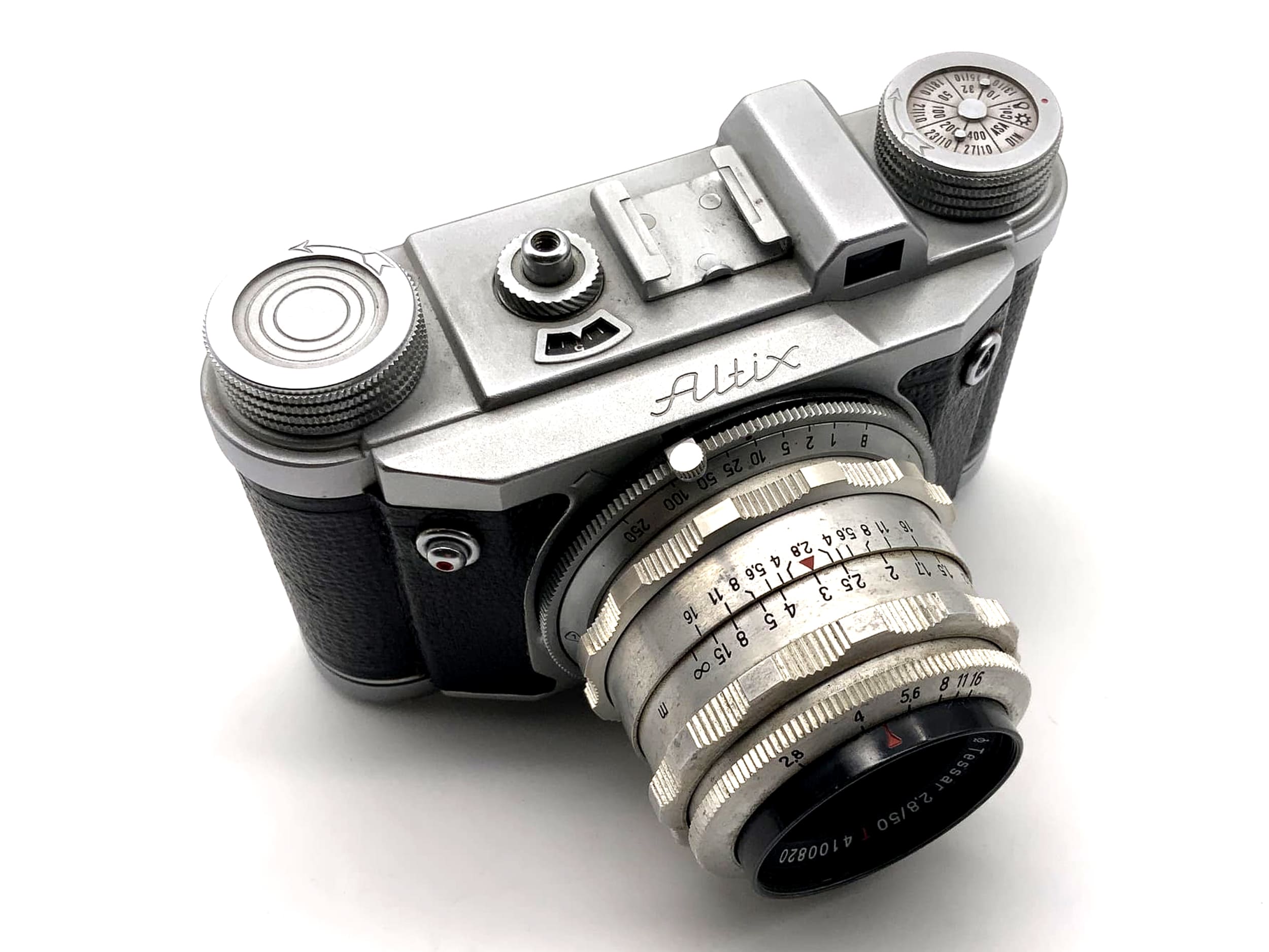 Altix Tempor Sucherkamera mit Tessar 50mm 1:2.8 red T 35mm Kompaktkamera