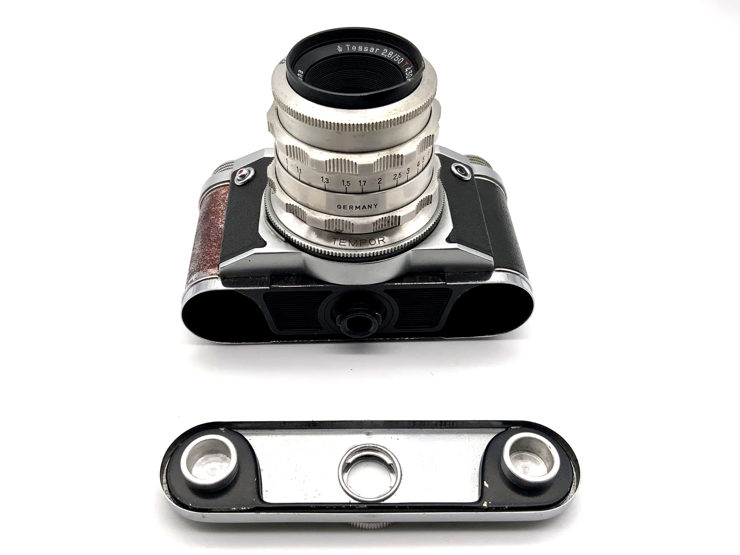 Altix Tempor Sucherkamera mit Tessar 50mm 1:2.8 red T 35mm Kompaktkamera