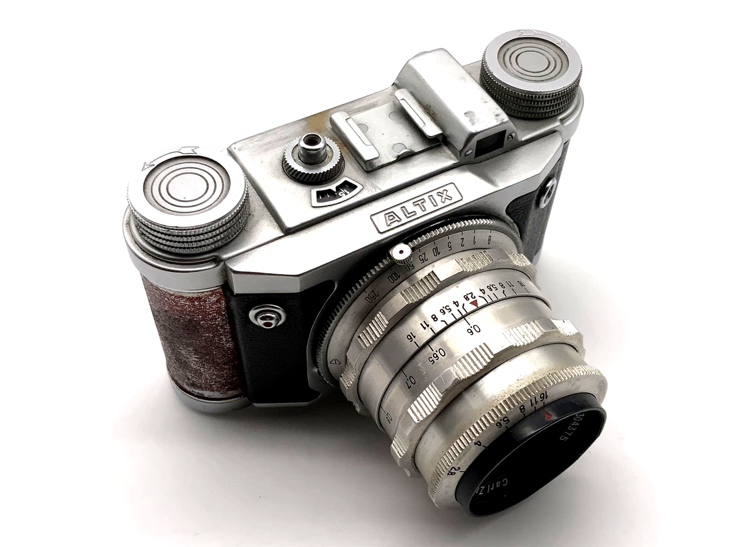 Altix Tempor Sucherkamera mit Tessar 50mm 1:2.8 red T 35mm Kompaktkamera