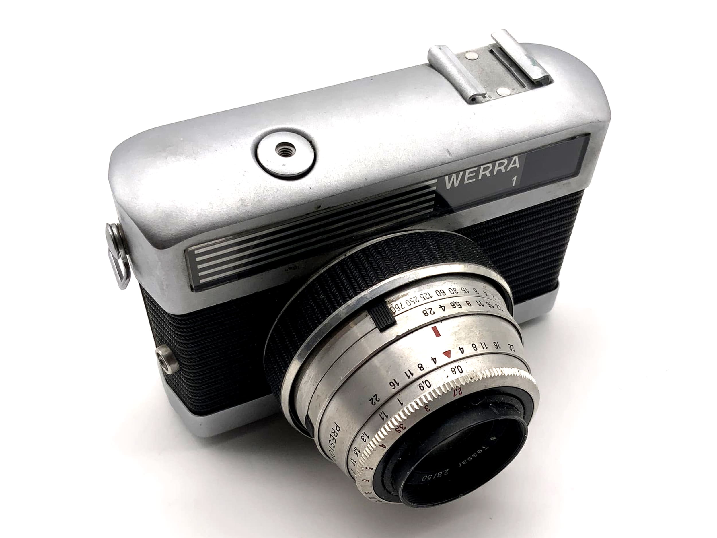 Carl Zeiss Werra 1 Sucherkamera mit Q1 Tessar 50mm 1:2.8 35mm Kompaktkamera