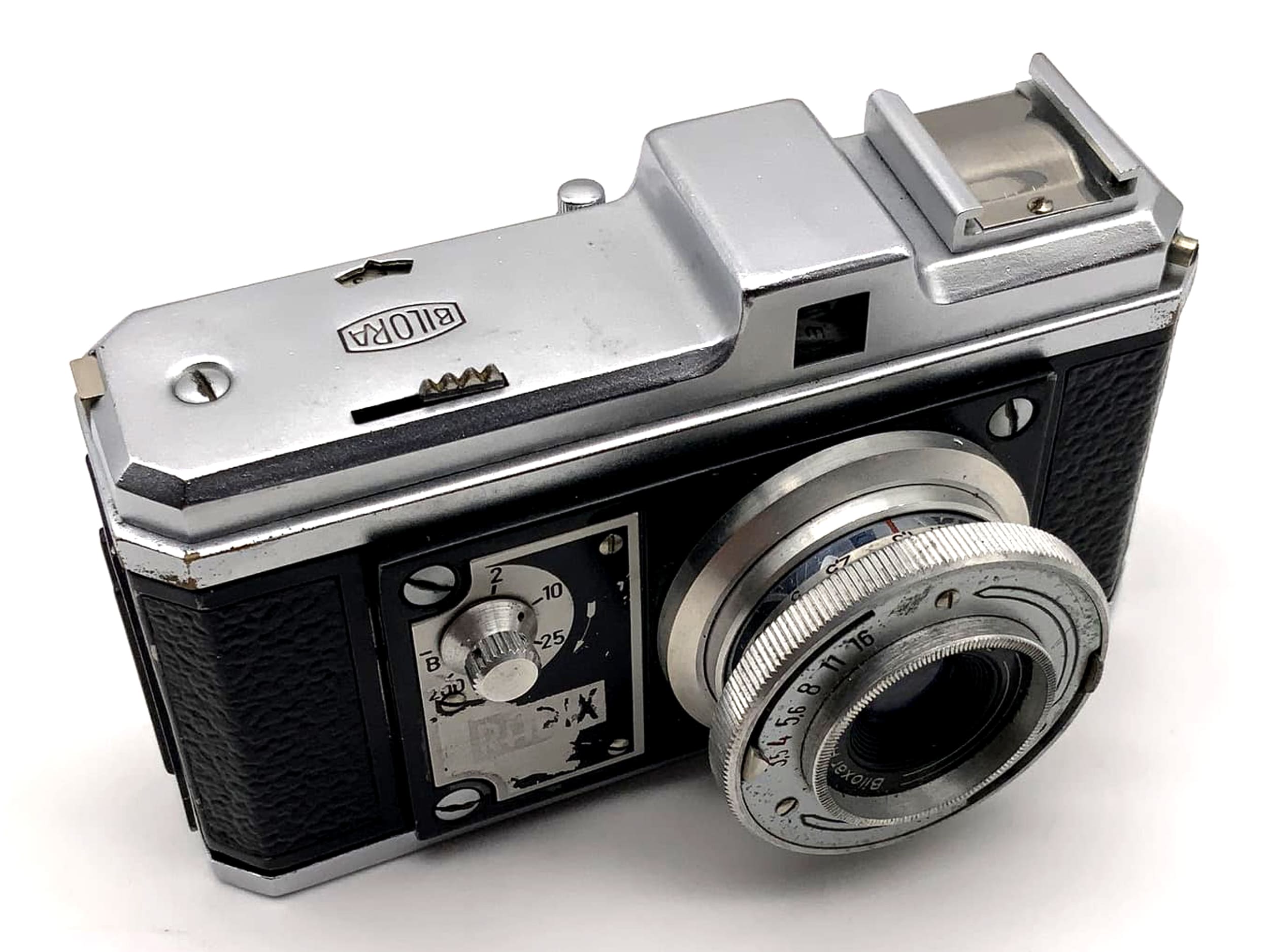 Bilora Radix Sucherkamera mit Biloxar Anastigmat 38mm 1:3.5 35mm Kompaktkamera