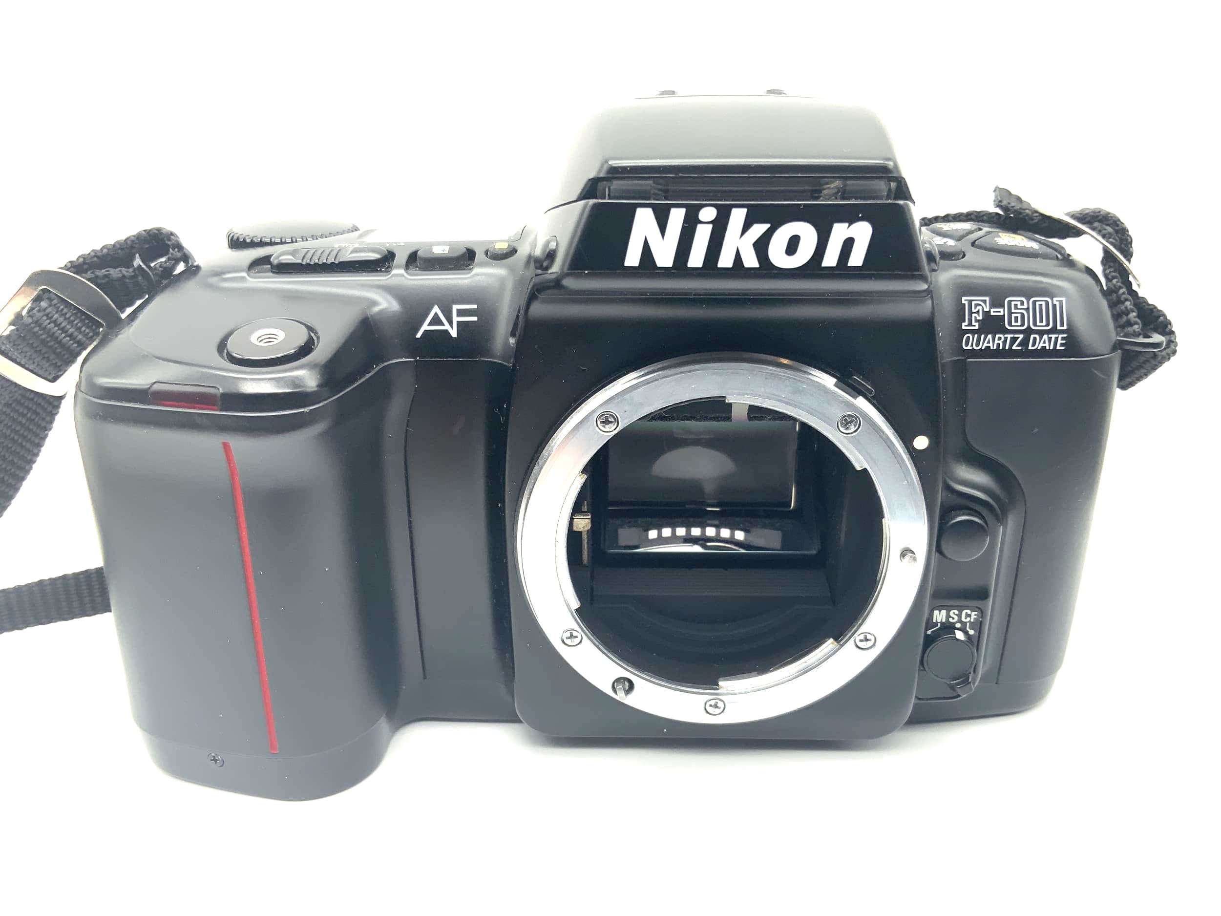 Nikon F-601 35mm Spiegelreflexkamera analog Quartz Date AF Autofokus (Nikon F)