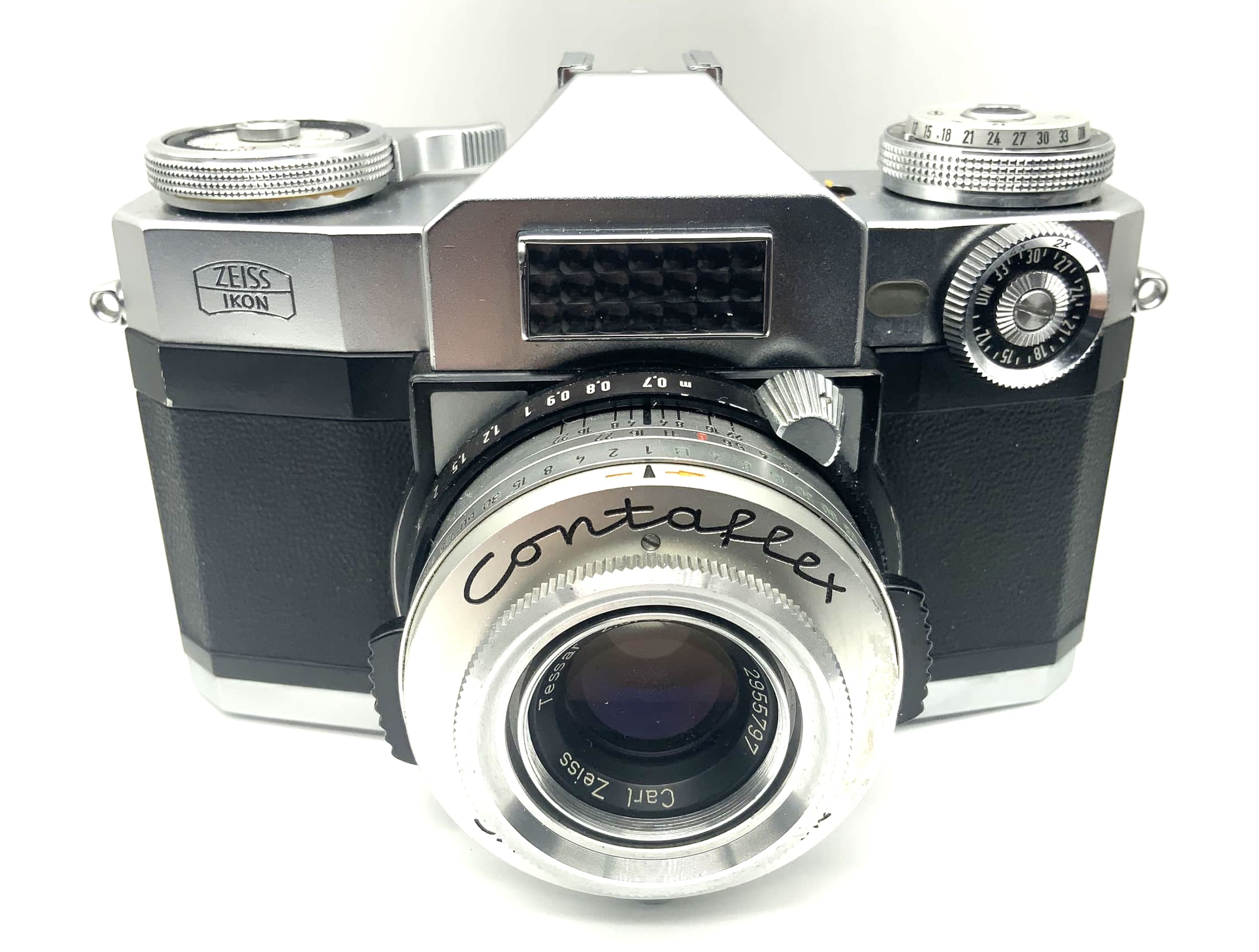 Zeiss Ikon Contaflex Synchro-Compur 35mm SLR analog  (Carl Zeiss Tessar 2,8/50)