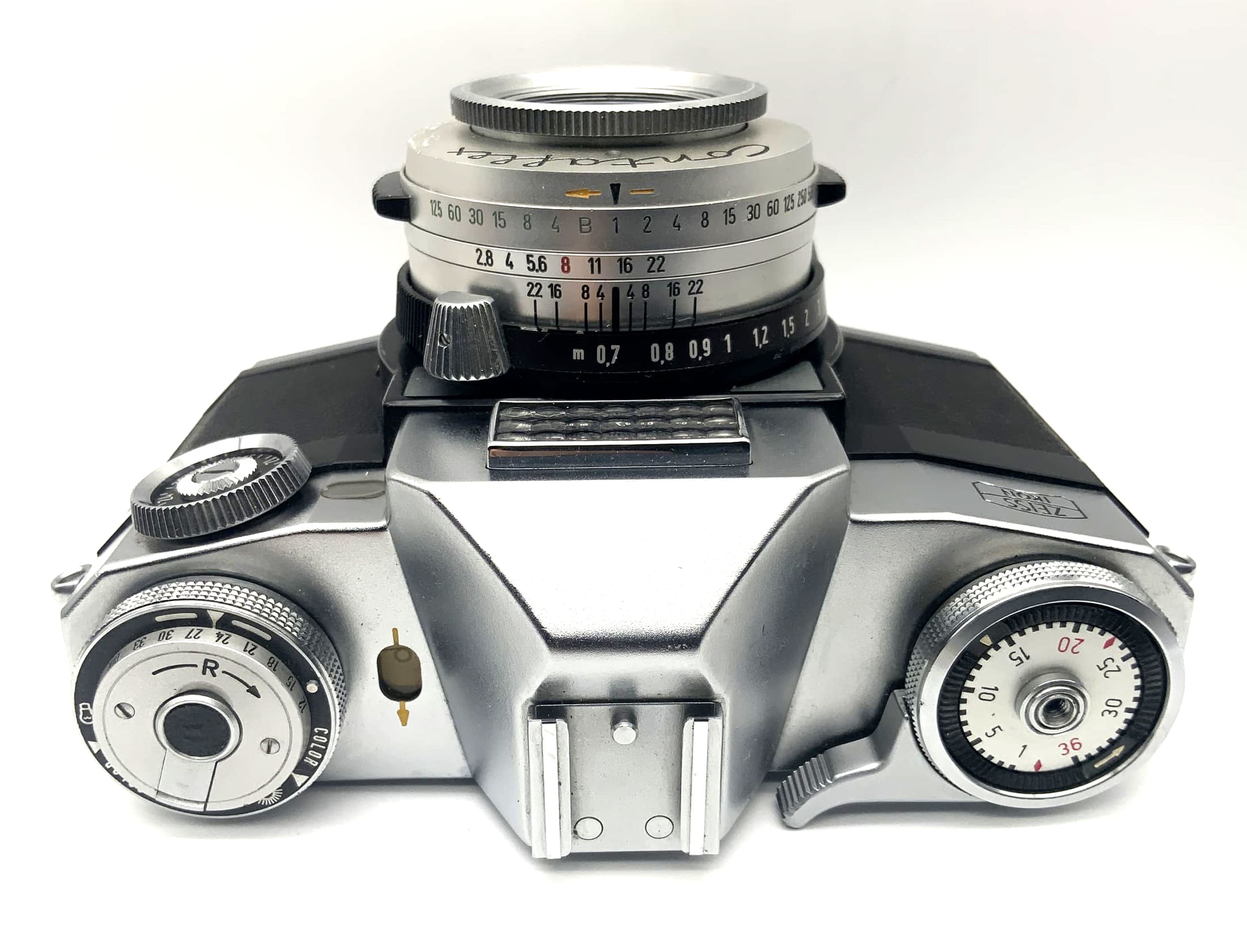 Zeiss Ikon Contaflex Synchro-Compur 35mm SLR analog  (Carl Zeiss Tessar 2,8/50)