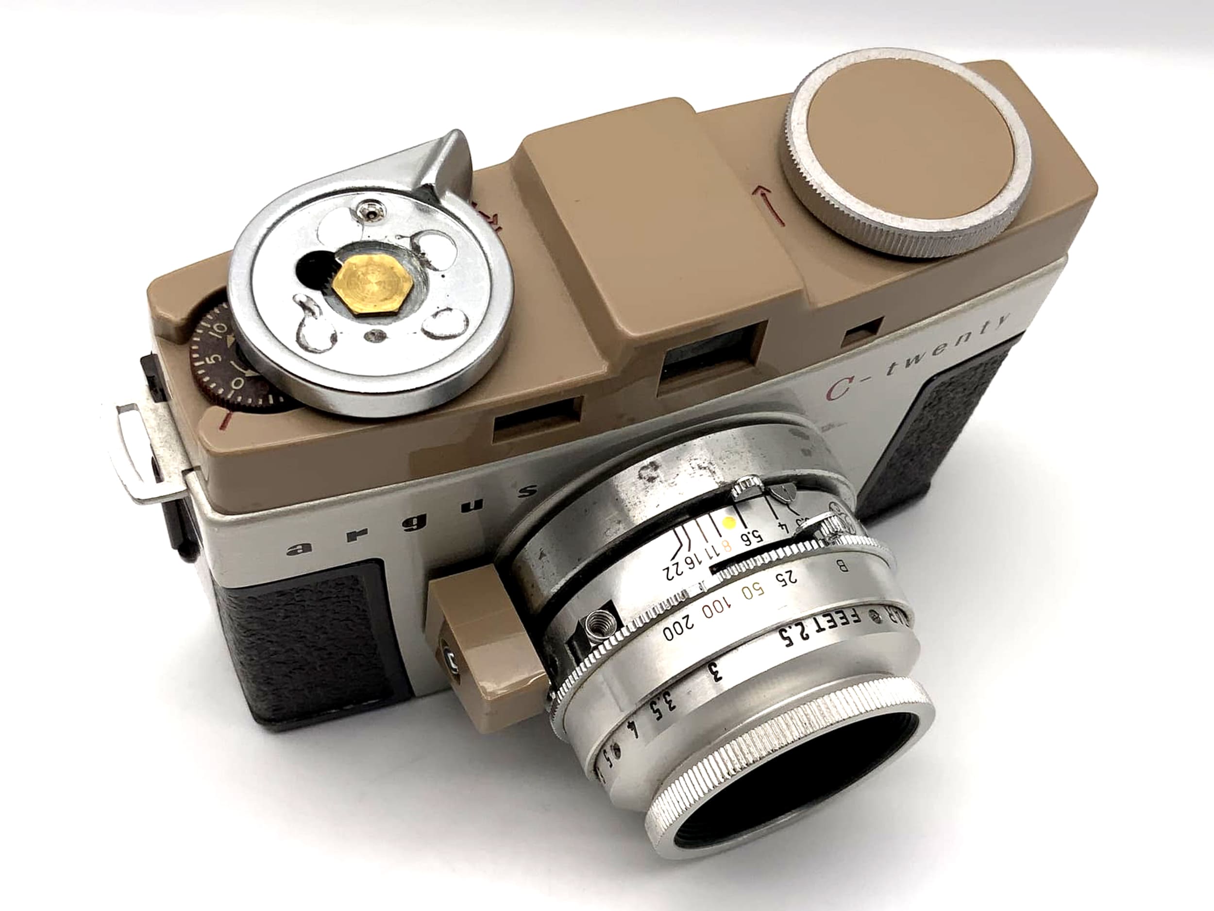 Argus C-twenty Sucherkamera mit Coated Cintar 44mm 35mm Kompaktkamera