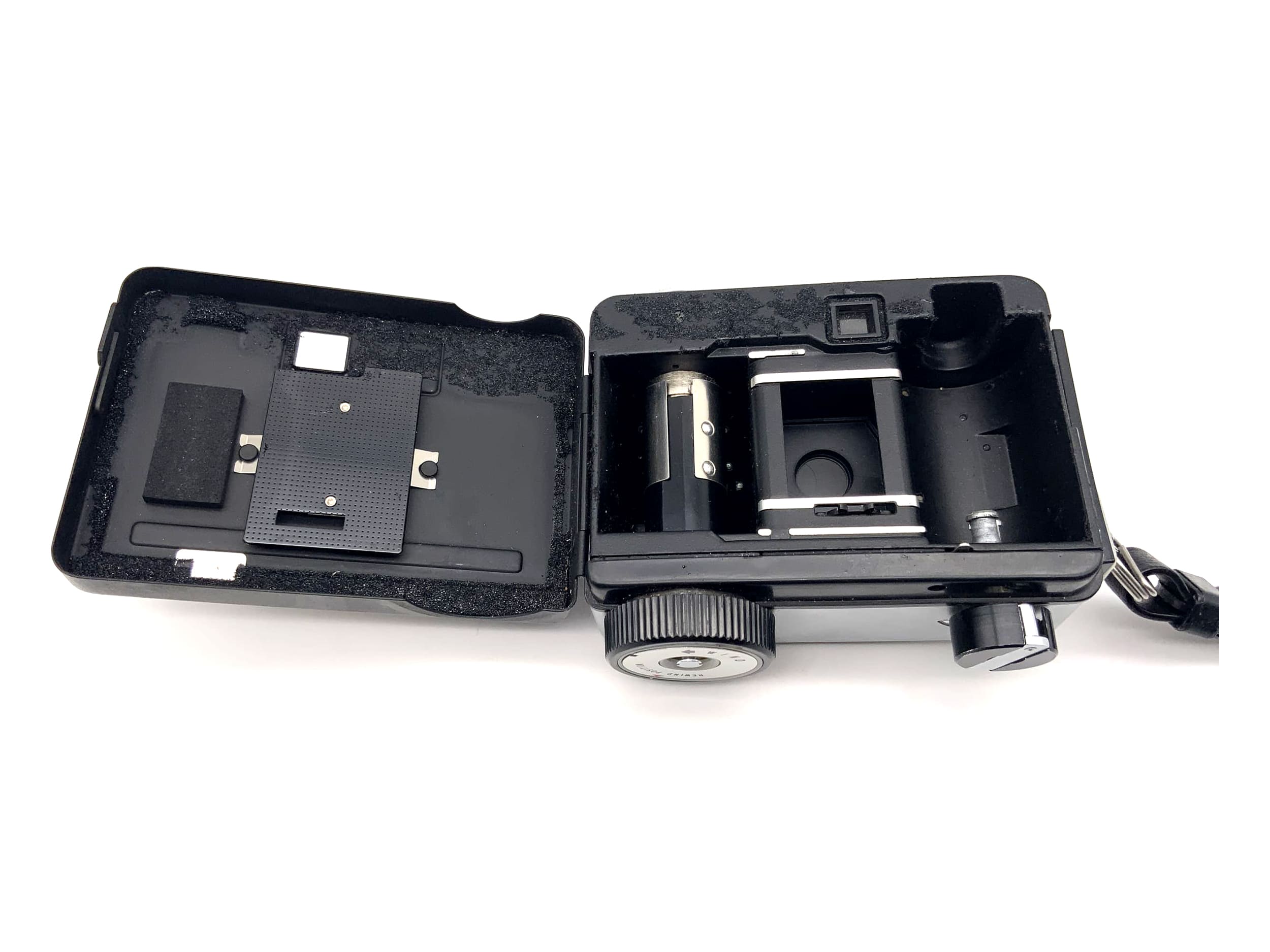 Ricoh E2 Sucherkamera mit 25mm 1:2.8 Objektiv 35mm Kompaktkamera Auto Half