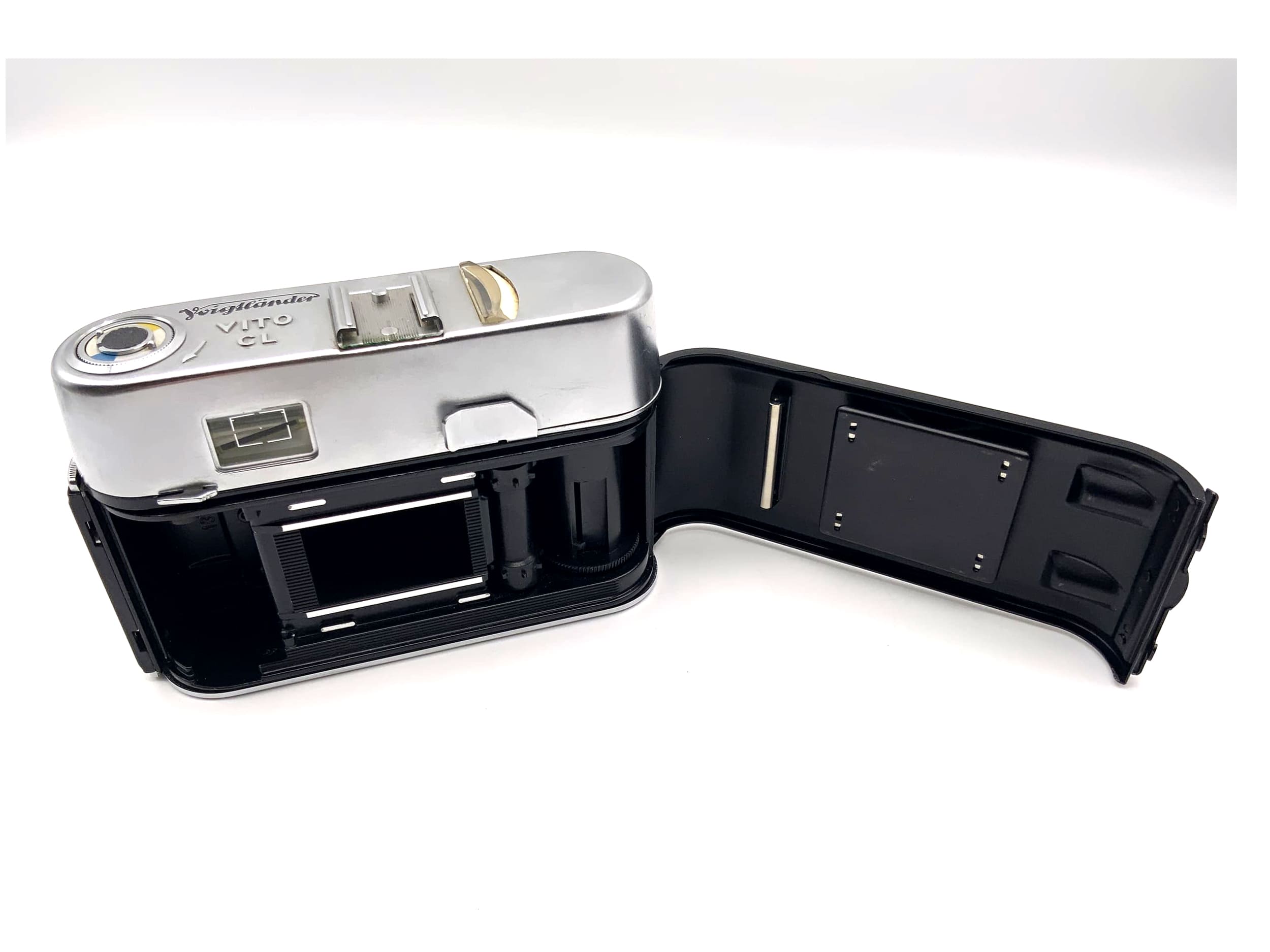 Voigtländer Vito CL Sucherkamera mit Skopar 50mm 1:2.8 35mm Prontor 500 LK