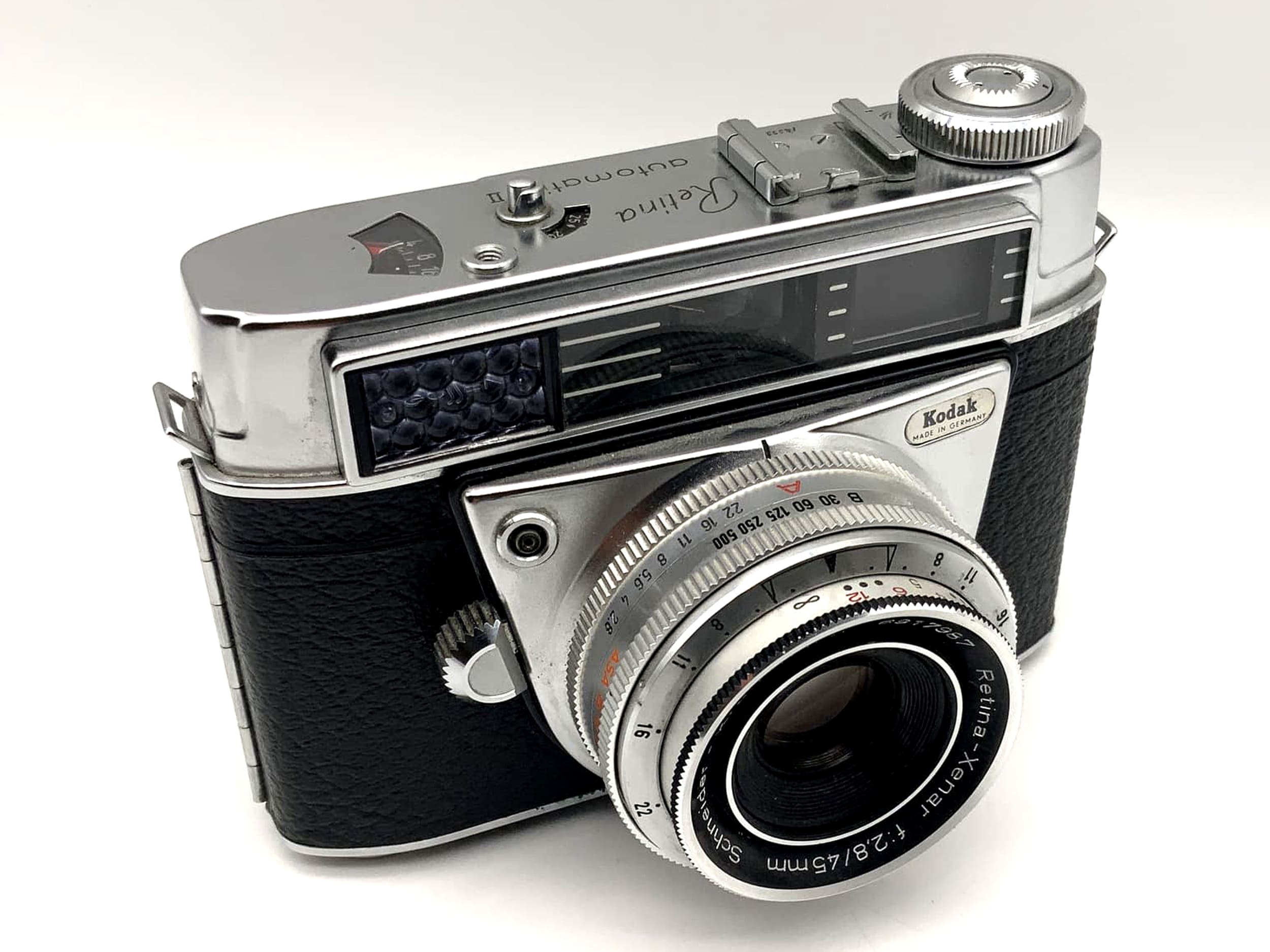 Kodak Retina automatic II Sucherkamera mit Retina Xenar 45mm 1:2.8 35mm Compur