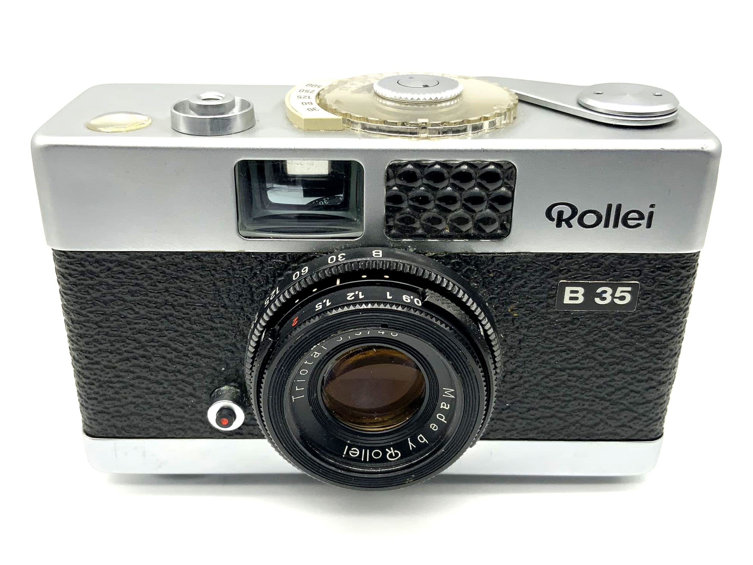 Rollei B 35 Sucherkamera mit Triotar 3,5/40 Chrom Kleinbildkamera Kompaktkamera
