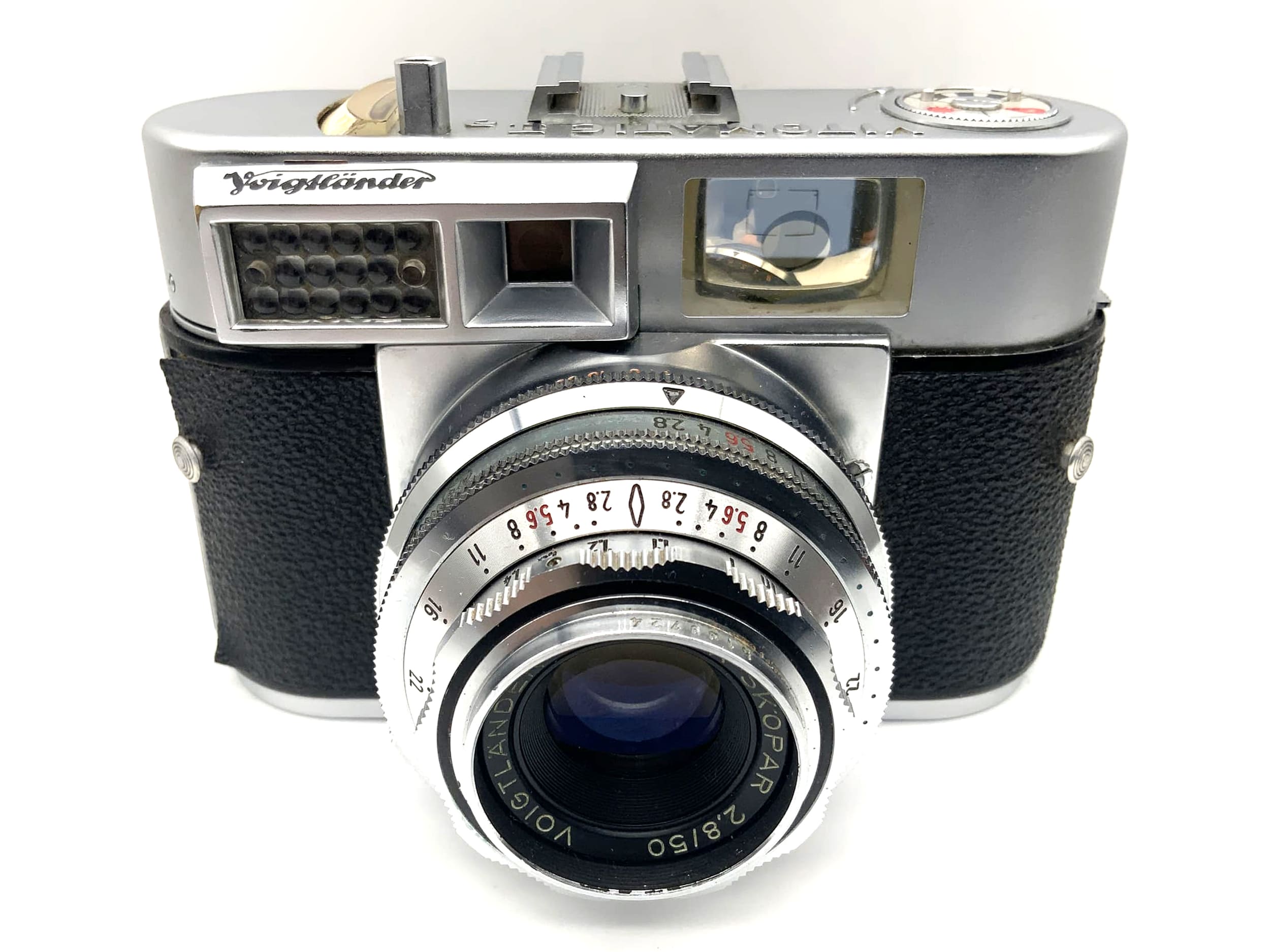 Voigtländer Vitomatic IIa Sucherkamera mit Color-Skopar 2.8/50